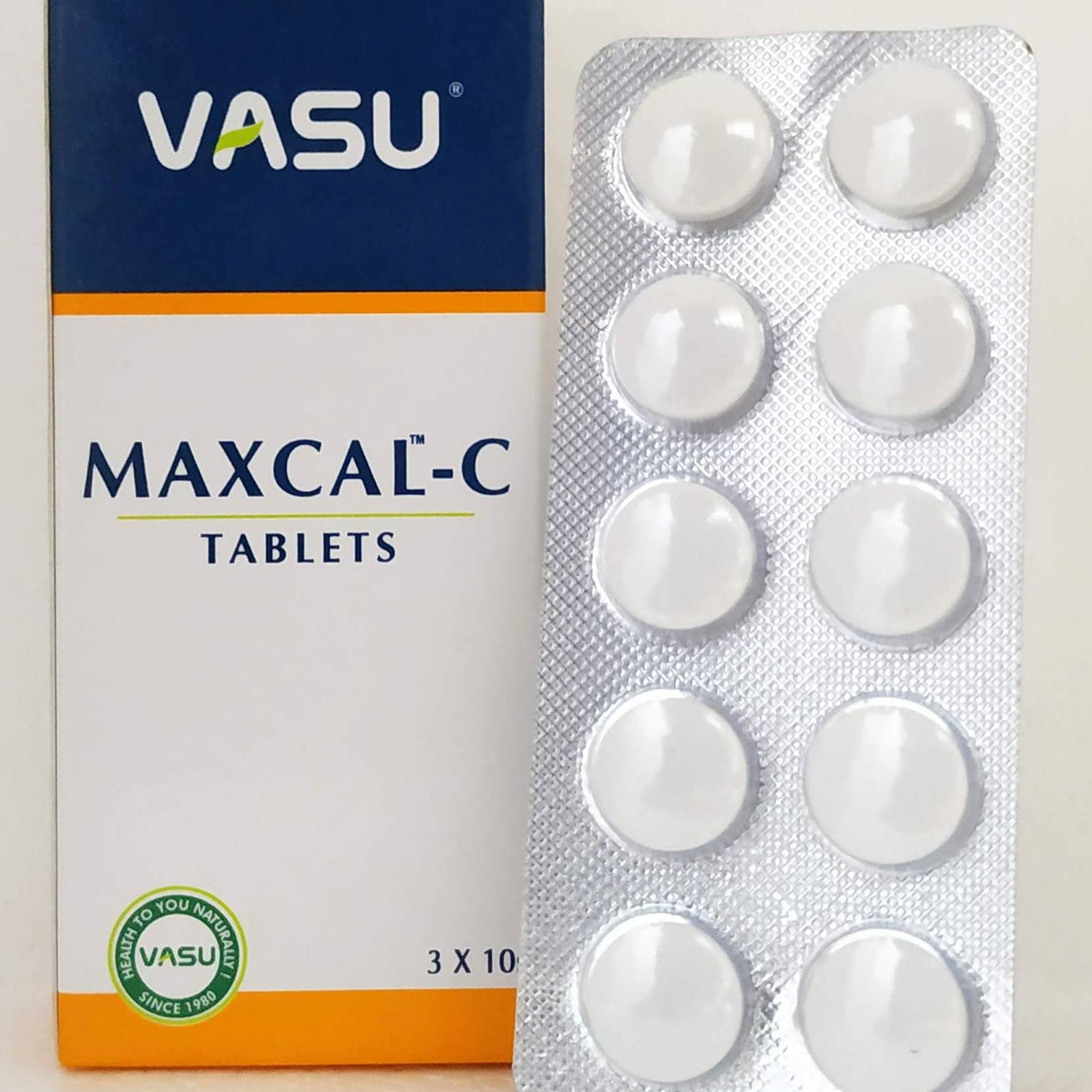 Maxcal-C Tablets - 10Tablets -  Vasu herbals - Medizzo.com