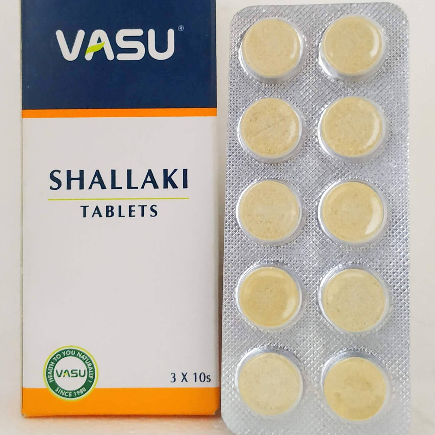 Shallaki Tablets - 10Tablets -  Vasu herbals - Medizzo.com
