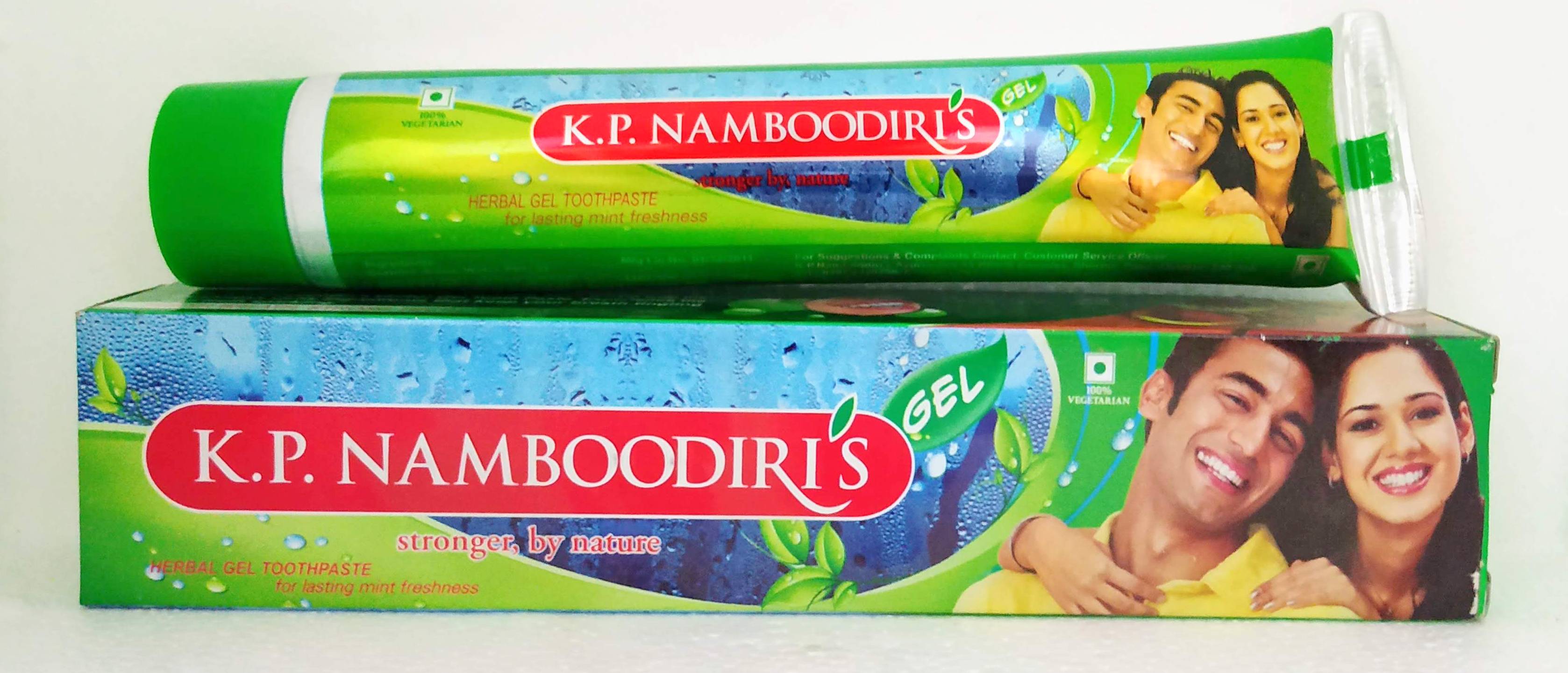 KP Namboodiri Gel Toothpaste 80gm -  KP Namboodiri - Medizzo.com