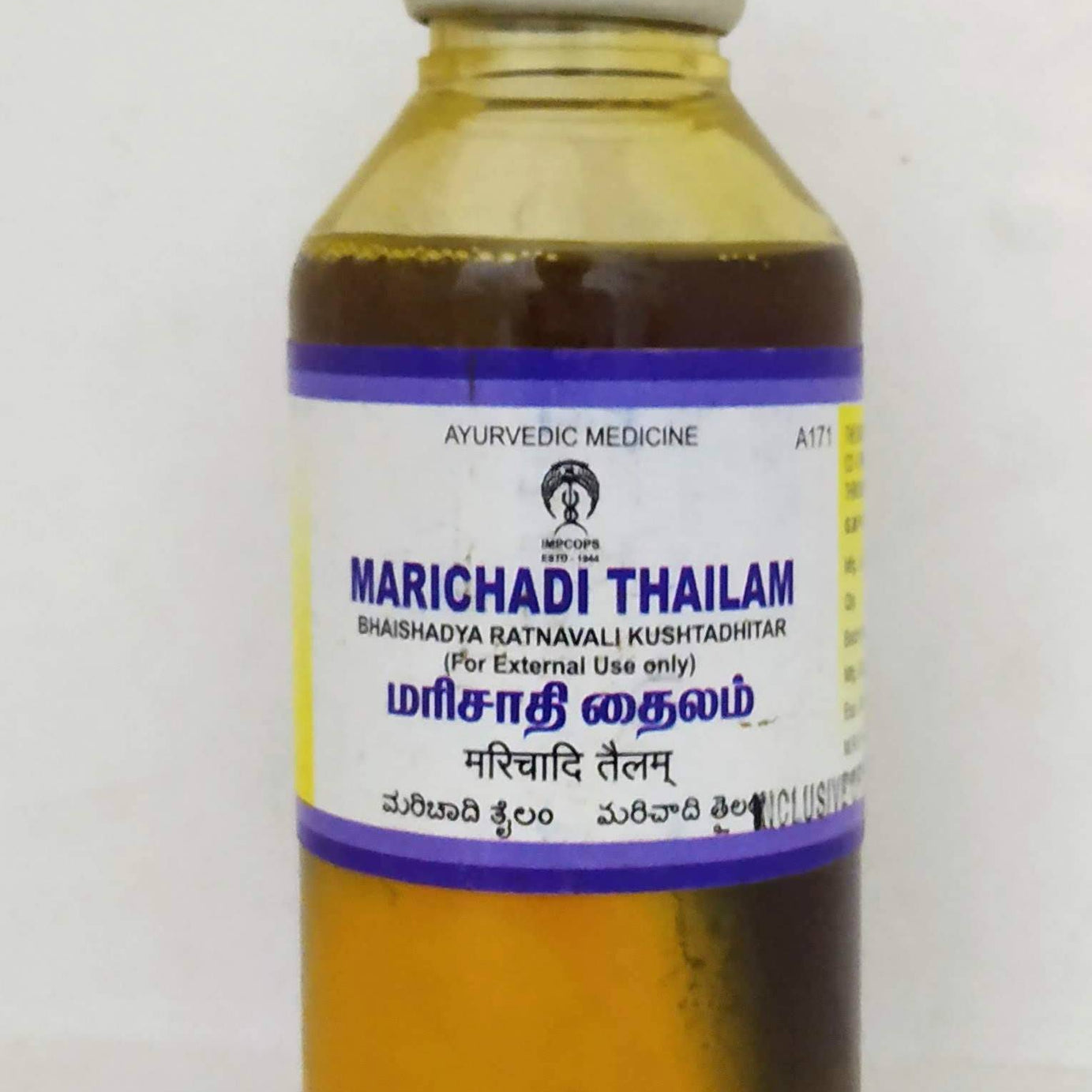 Marichadi Thailam 100ml -  Impcops - Medizzo.com
