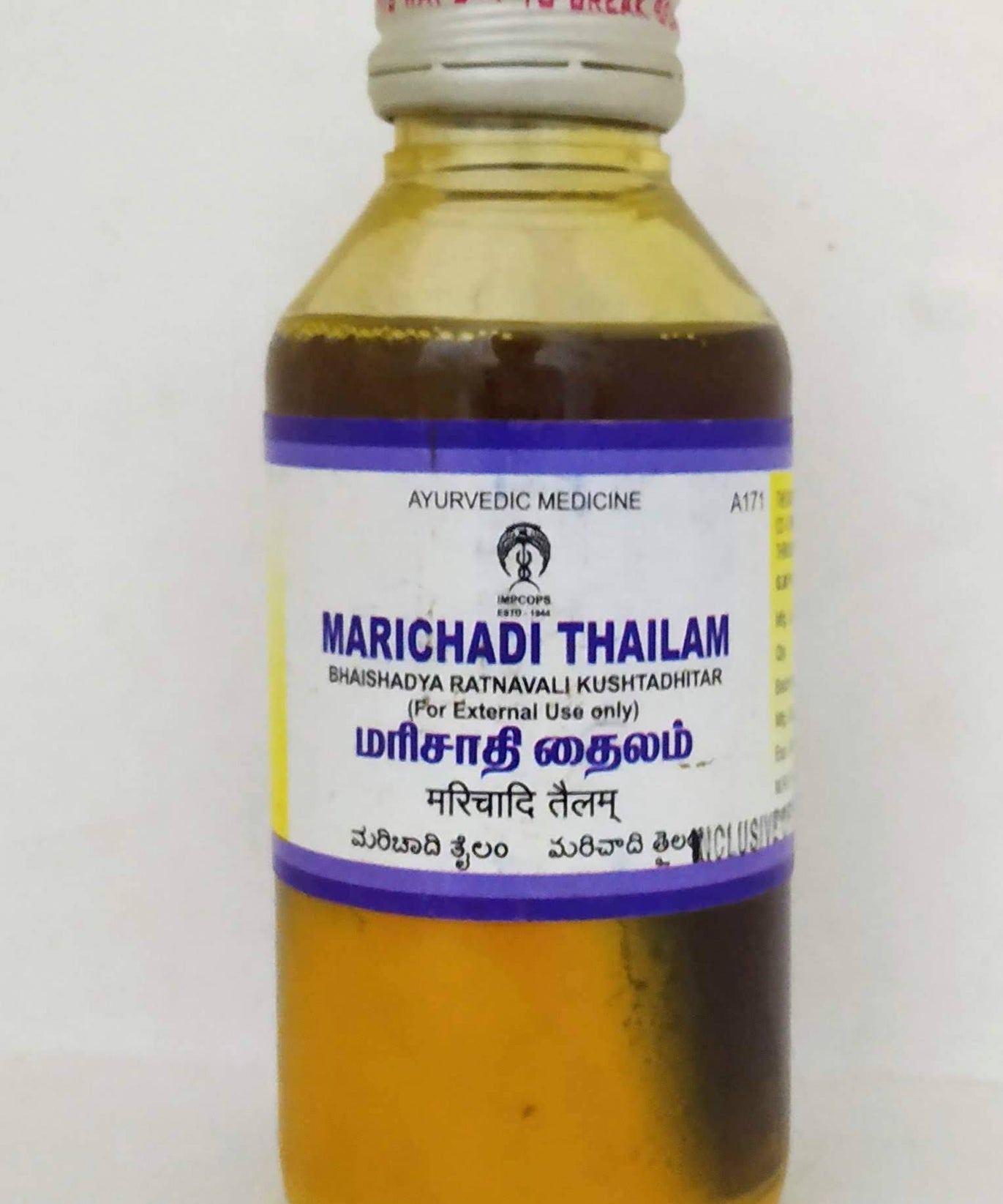 Marichadi Thailam 100ml -  Impcops - Medizzo.com