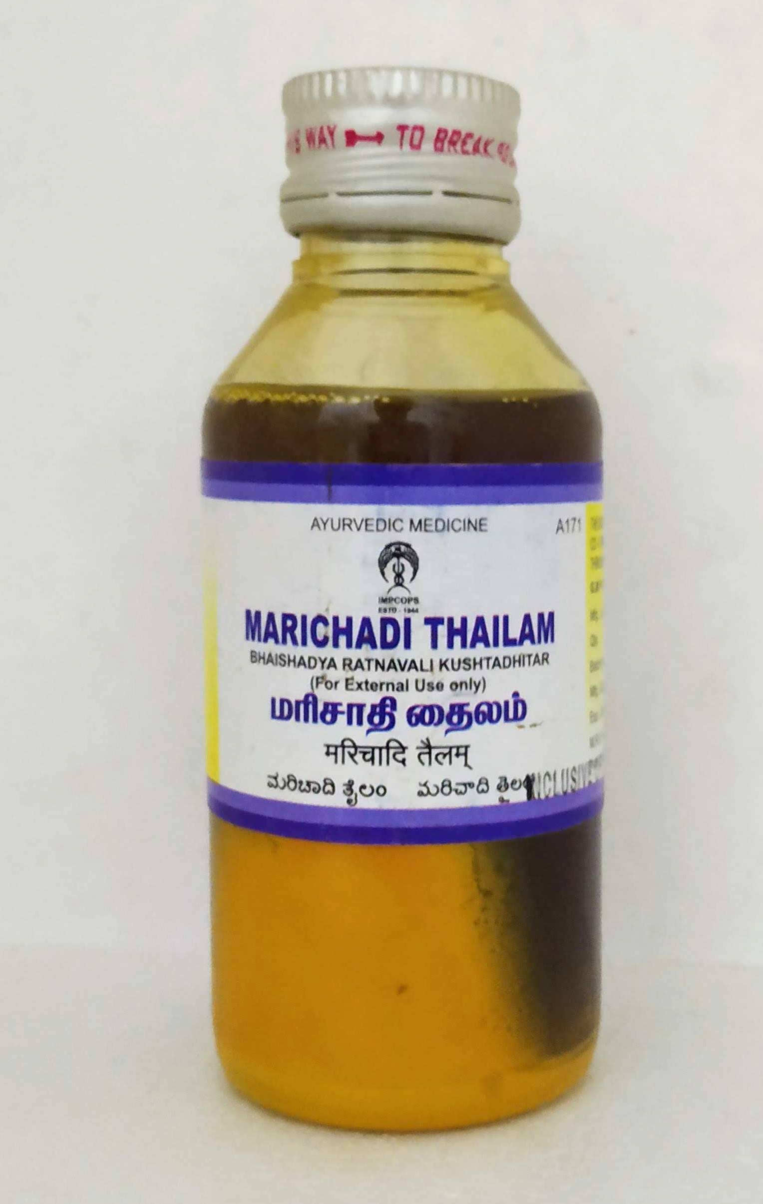 Marichadi Thailam 100ml -  Impcops - Medizzo.com