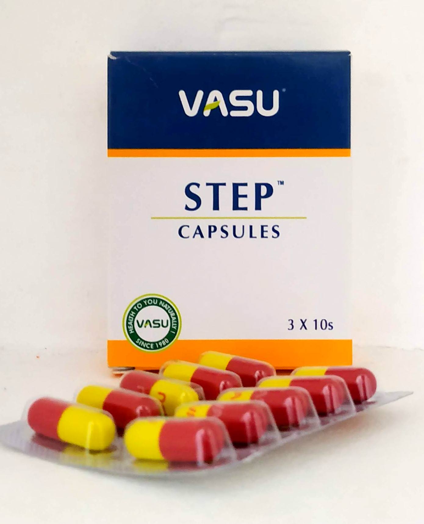 Step Capsules - 10Capsules -  Vasu herbals - Medizzo.com