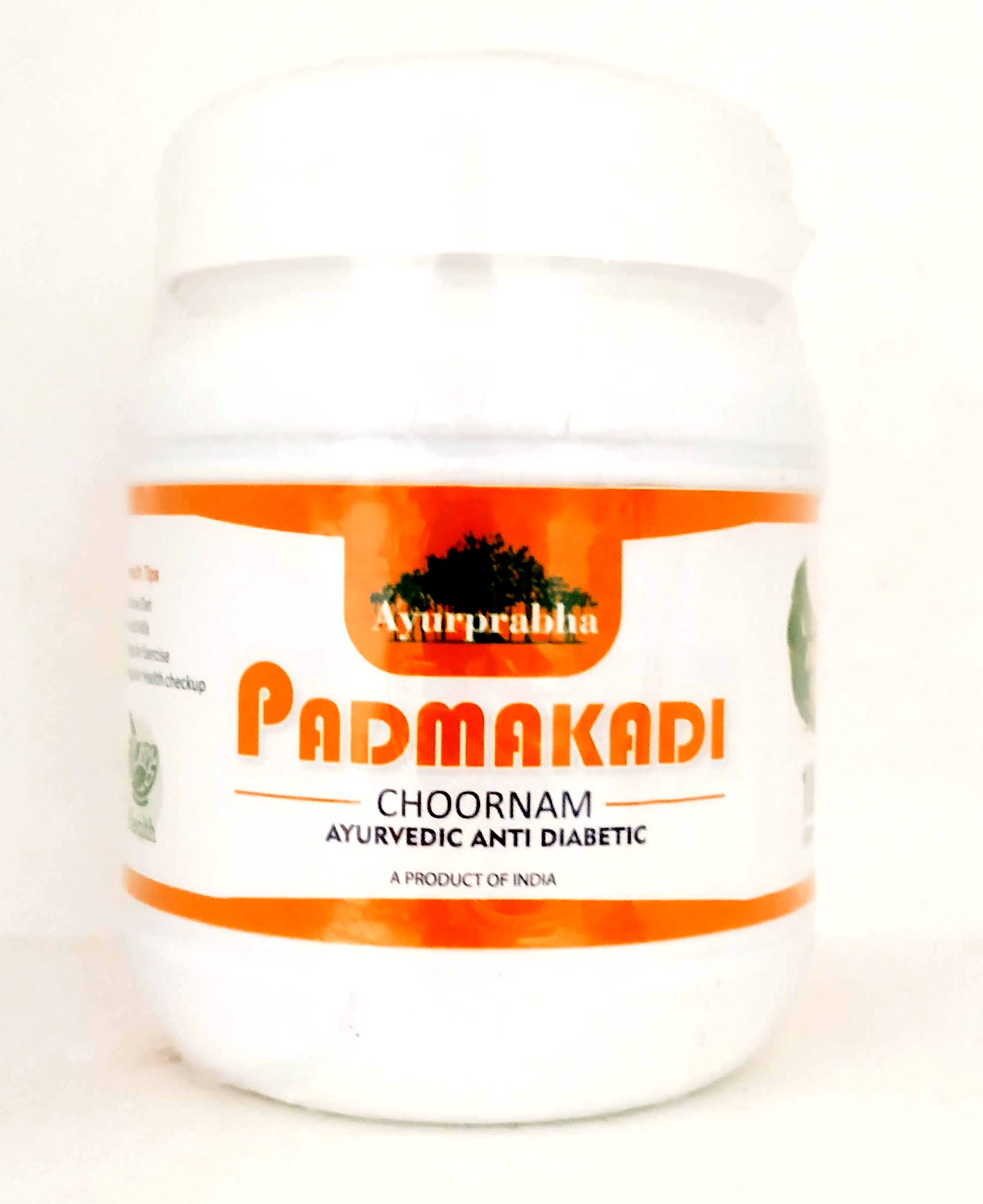 Padmakadi Chooranam 180gm -  Ayurpraba - Medizzo.com