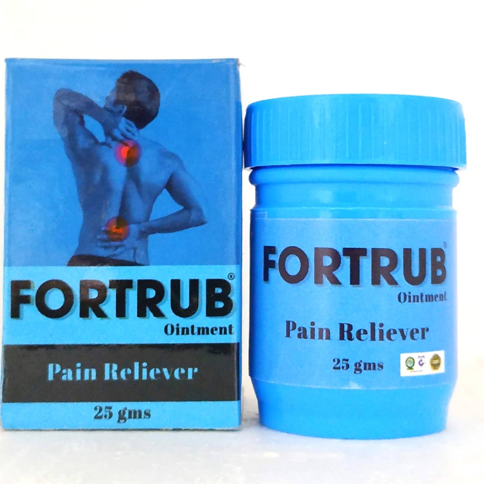 Fortrub Ointment 25gm -  Fort Herbal Drugs - Medizzo.com