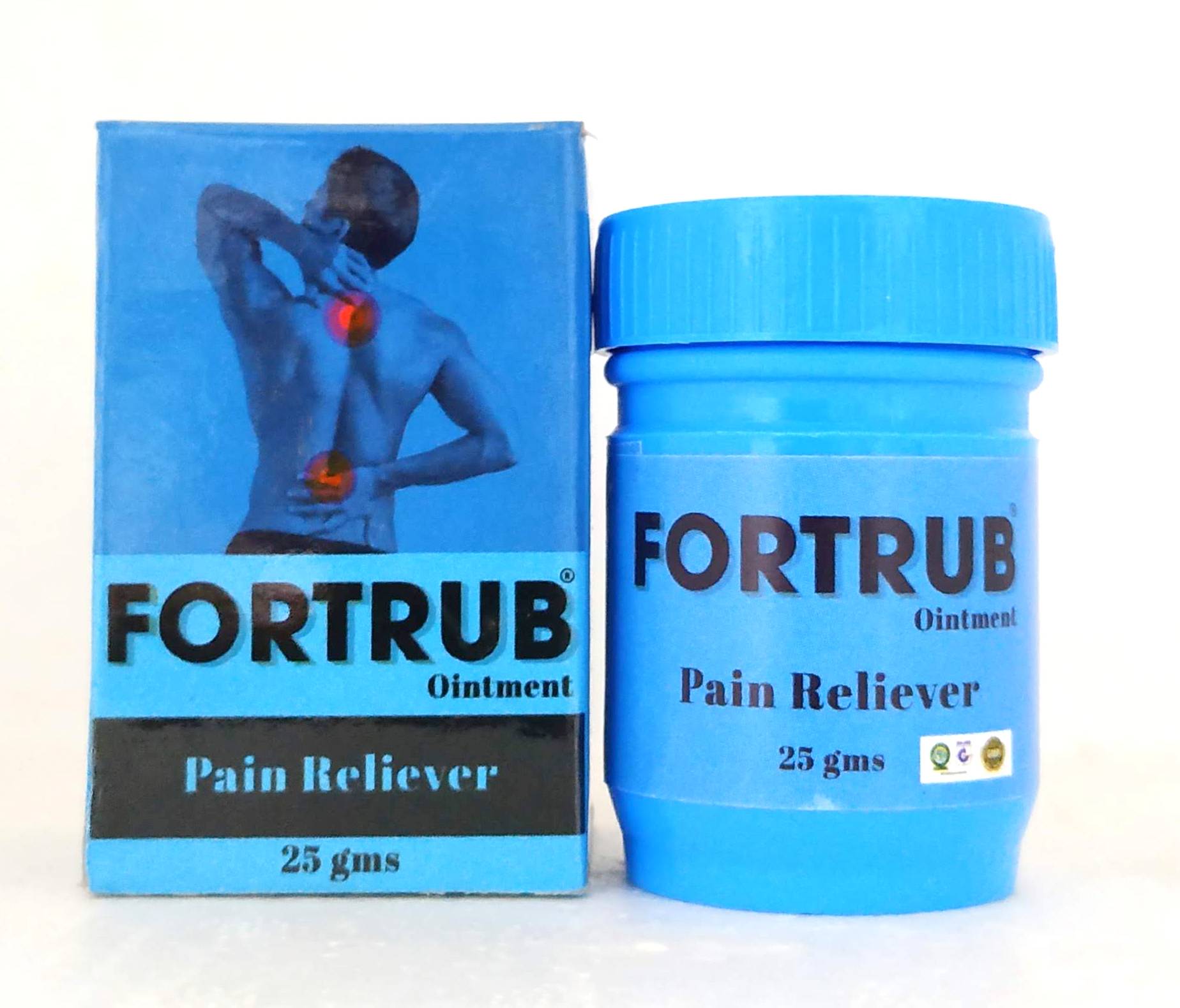 Fortrub Ointment 25gm -  Fort Herbal Drugs - Medizzo.com