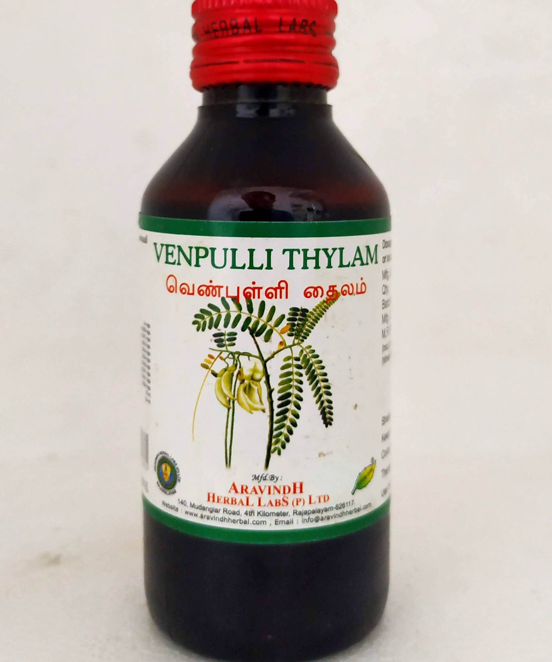 Venpulli Thailam 100ml -  Aravindh - Medizzo.com