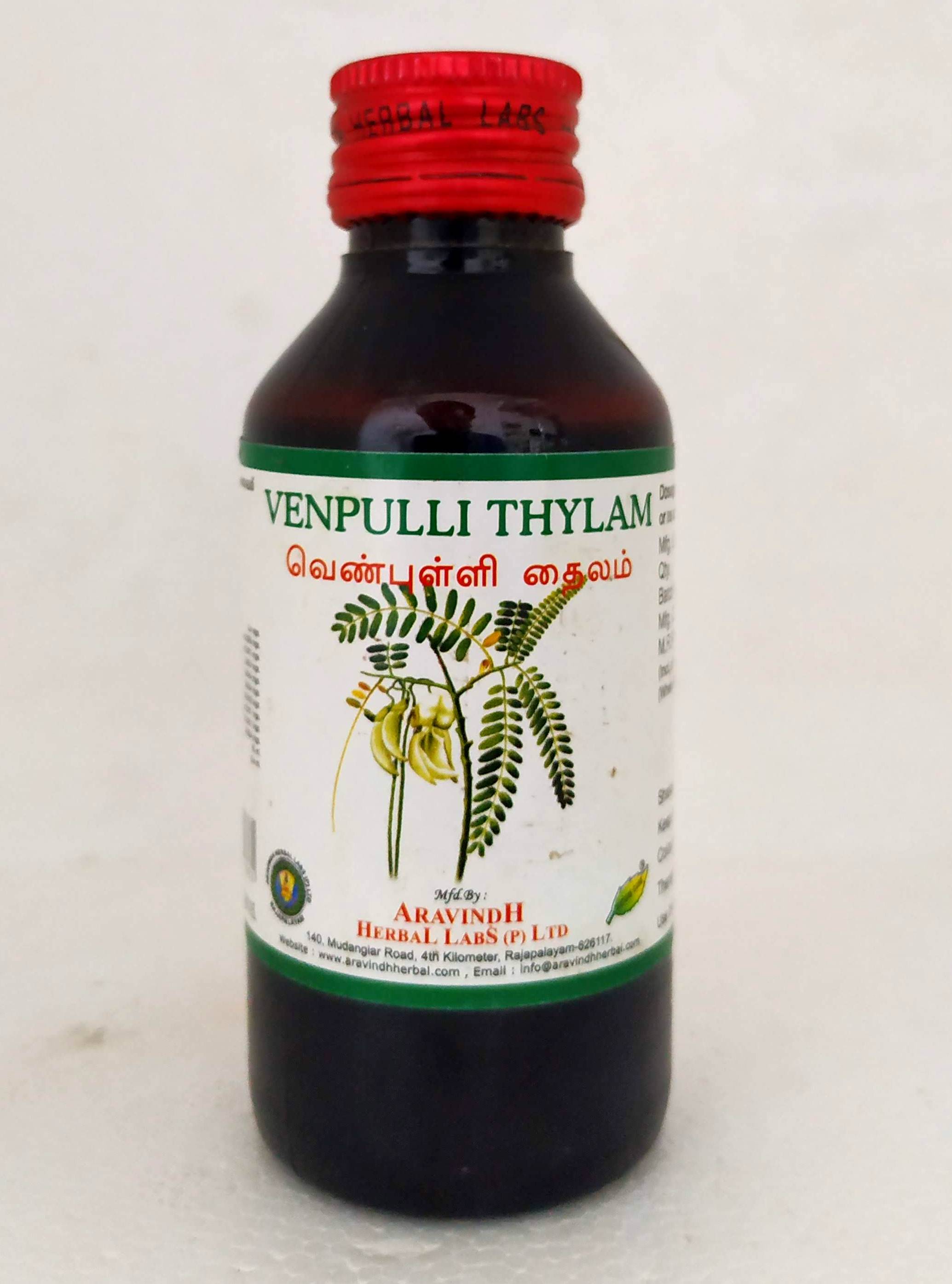 Venpulli Thailam 100ml -  Aravindh - Medizzo.com