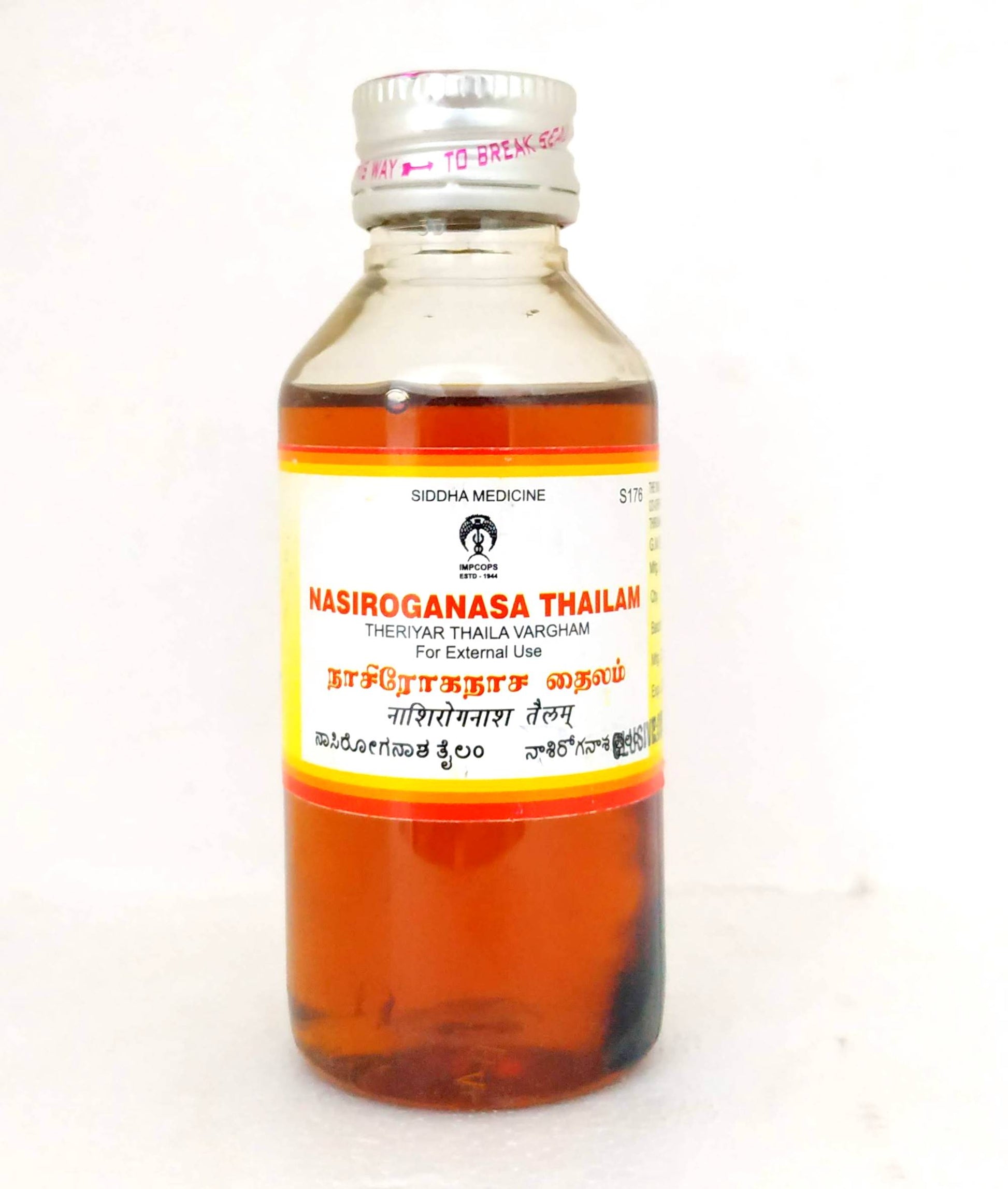 Nasiroganasa Thailam 100ml -  Impcops - Medizzo.com