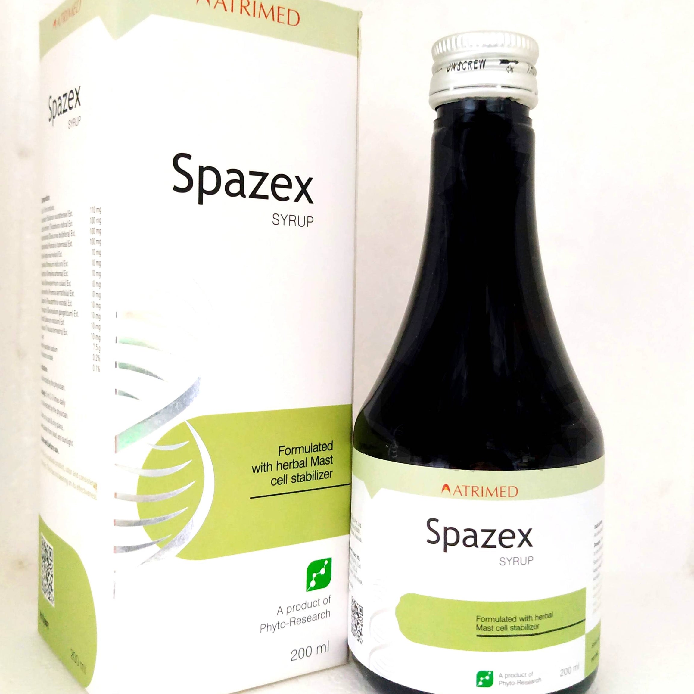 Spazex Syrup 200ml -  Atrimed - Medizzo.com