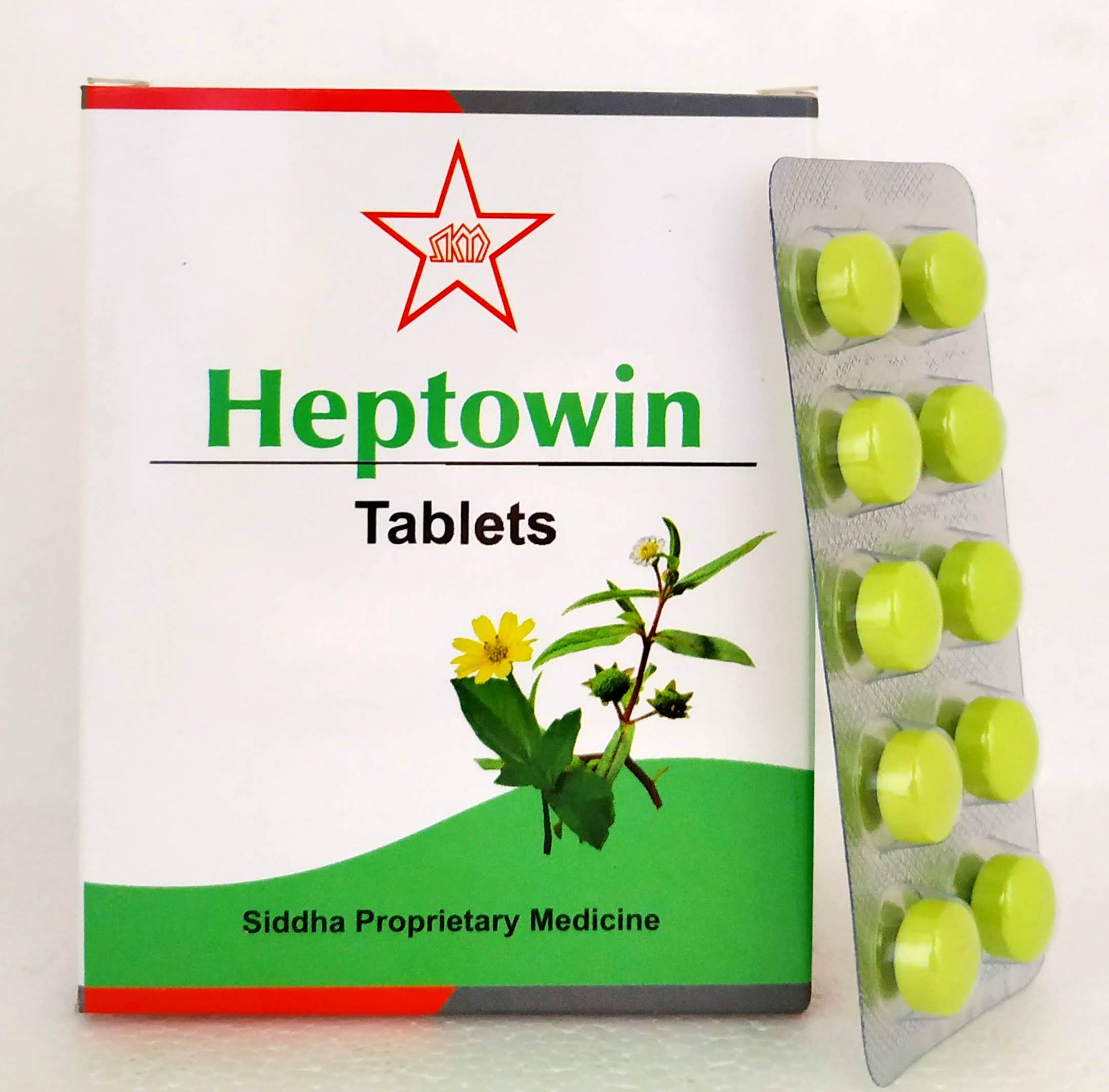 Heptowin tablets - 10tablets -  SKM - Medizzo.com