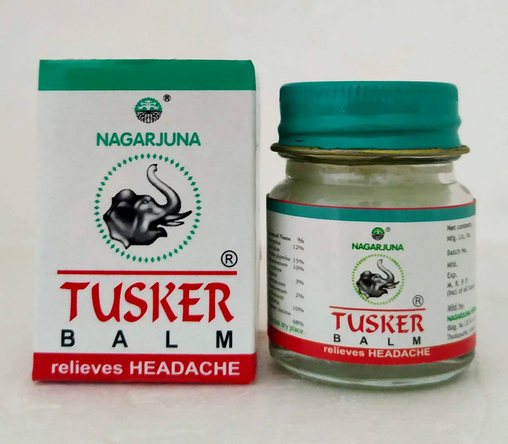 Tusker balm 10gm -  Nagarjuna - Medizzo.com
