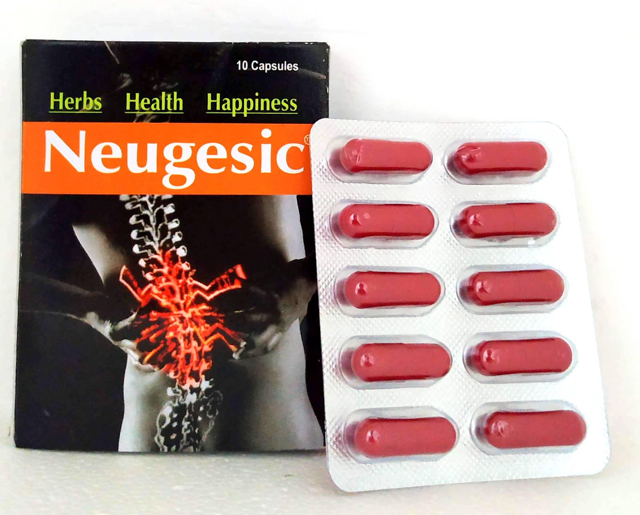 Neugesic Capsules - 10Capsules -  Nisarg Pharma - Medizzo.com