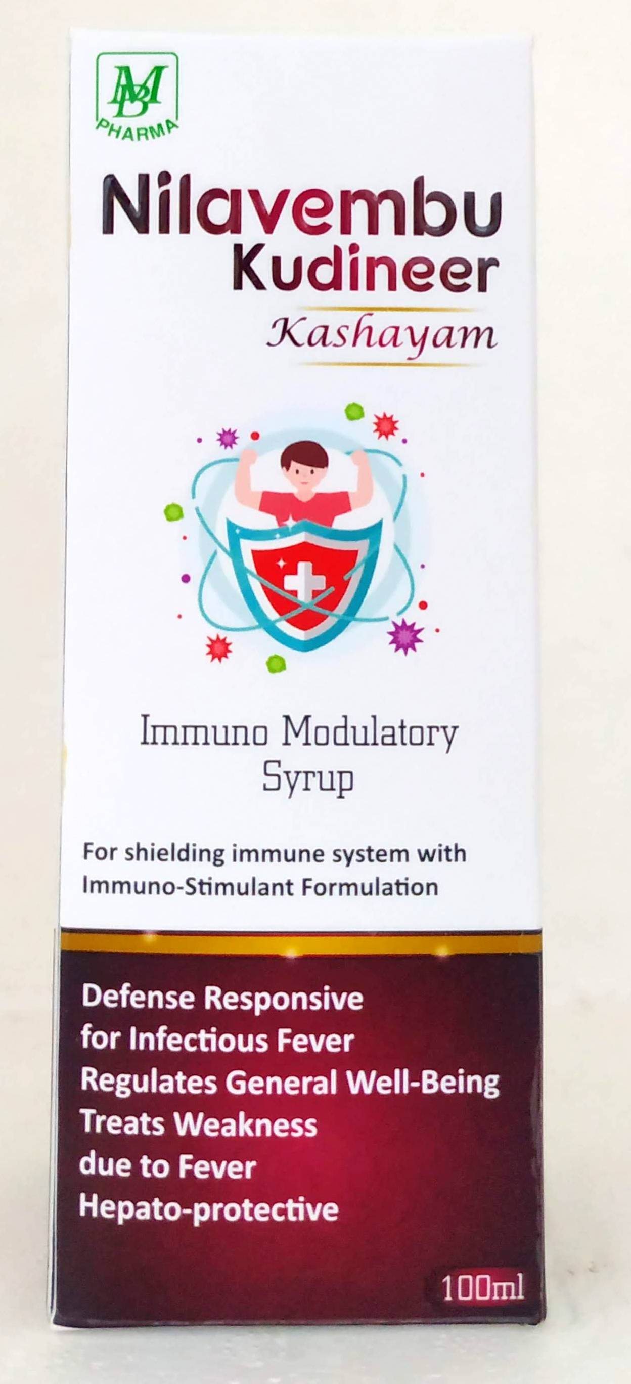 Nilavembu Kudineer Kashayam 100ml -  MB Pharma - Medizzo.com