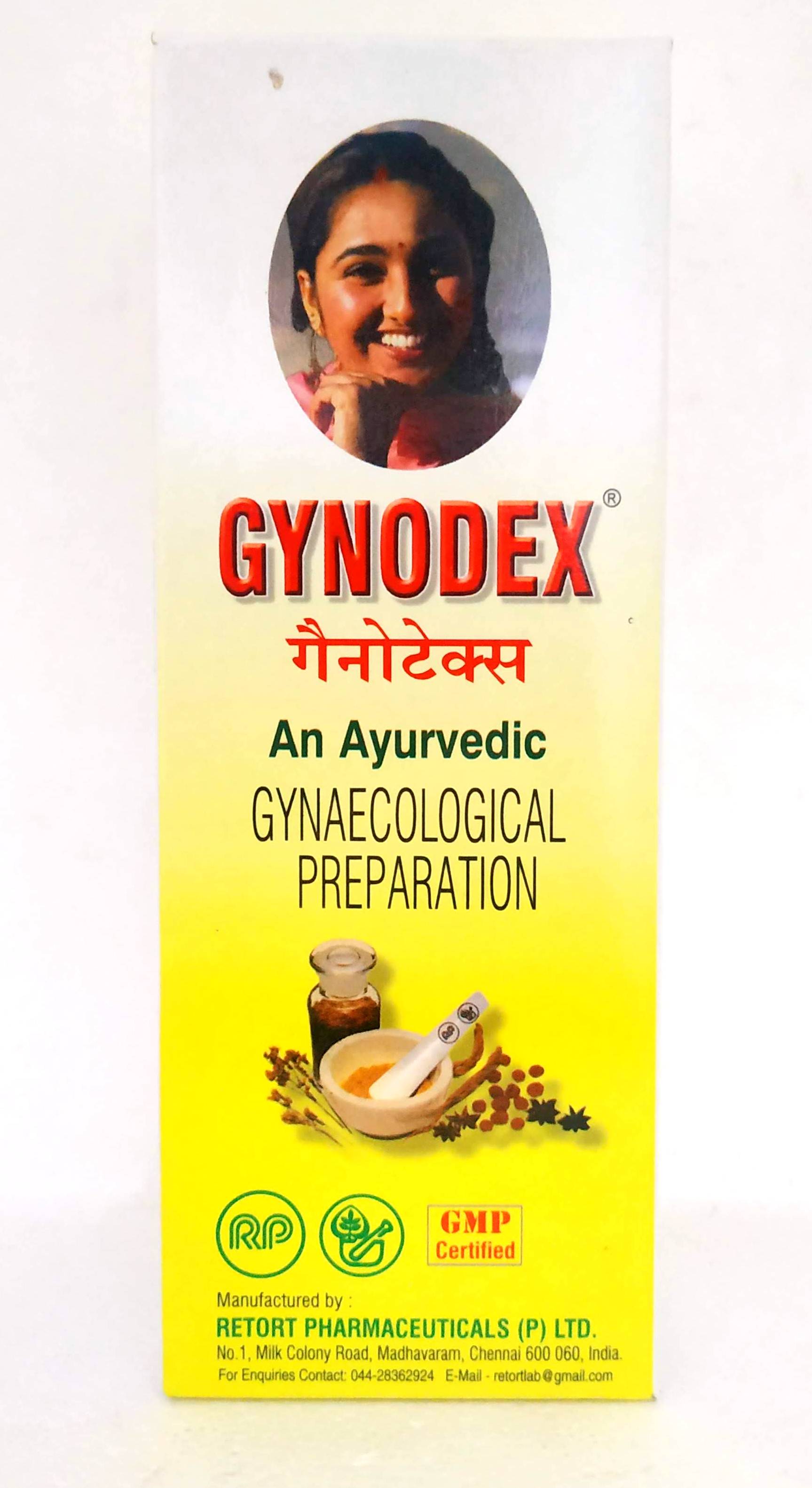 Gynodex Syrup 200ml -  Retort Pharma - Medizzo.com