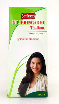 Neelibringadhi Thailam 100ml -  Sanjeevi - Medizzo.com