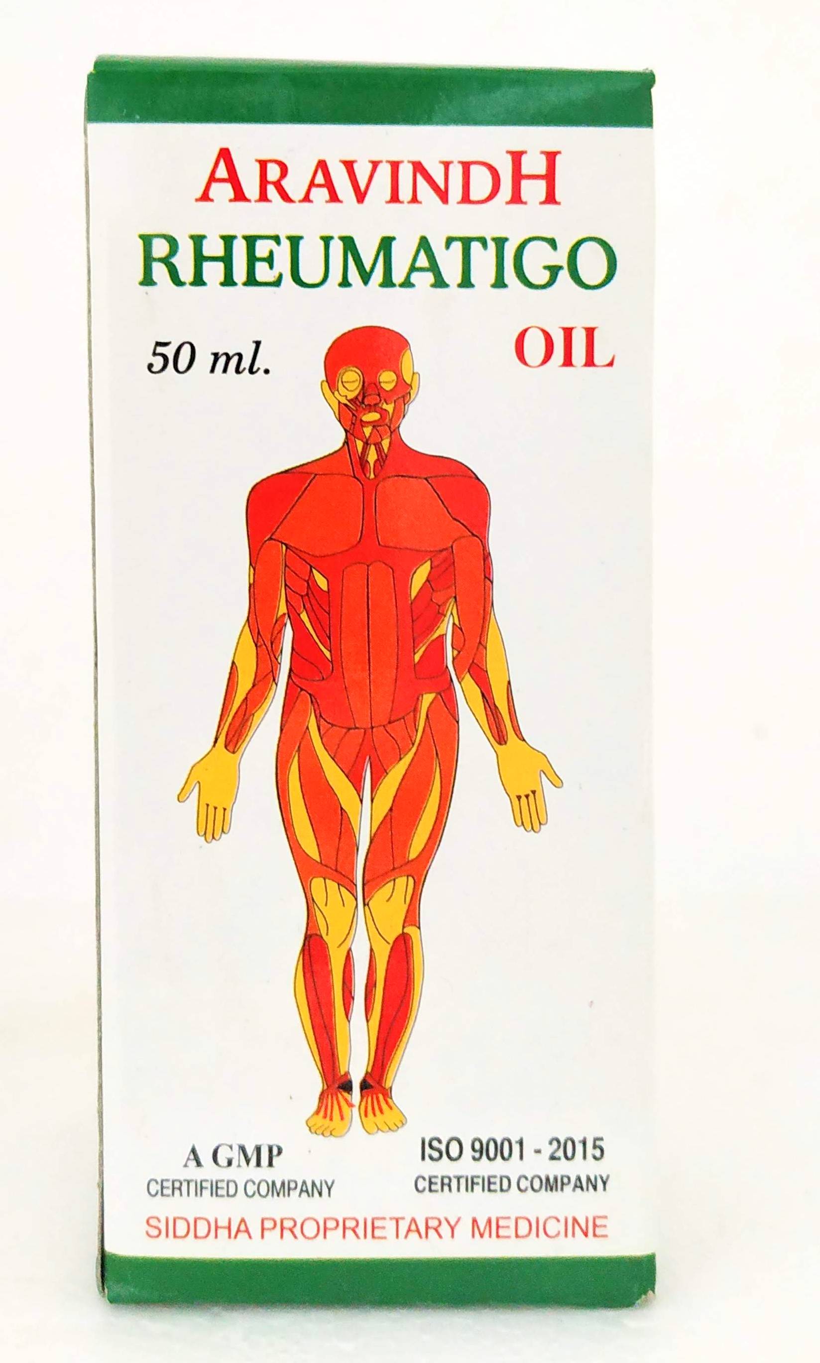 Rheumatigo oil 50ml -  Aravindh - Medizzo.com