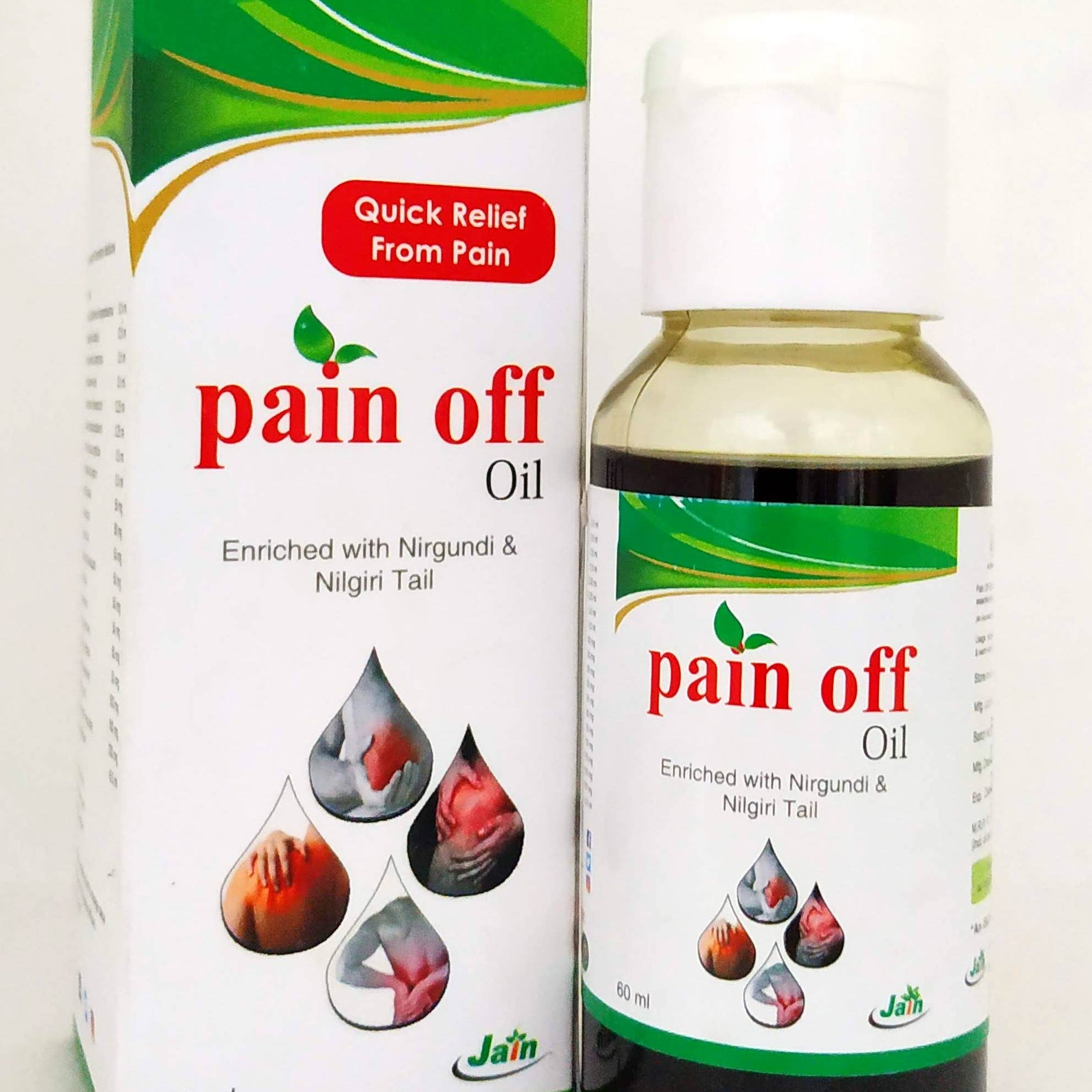 Pain off oil 60ml -  Jain - Medizzo.com
