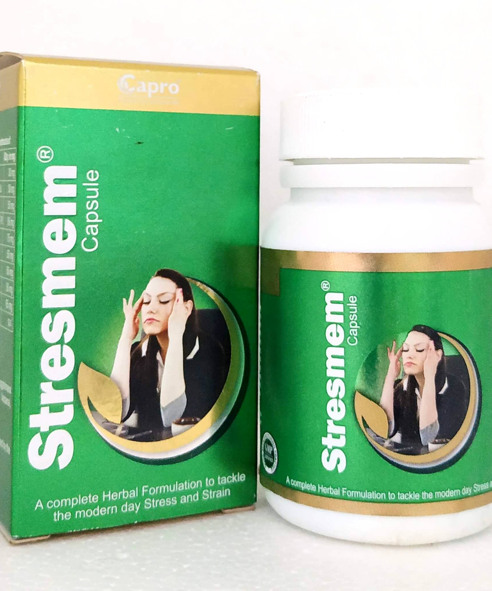 Stressmem capsules - 60capsules -  Capro - Medizzo.com