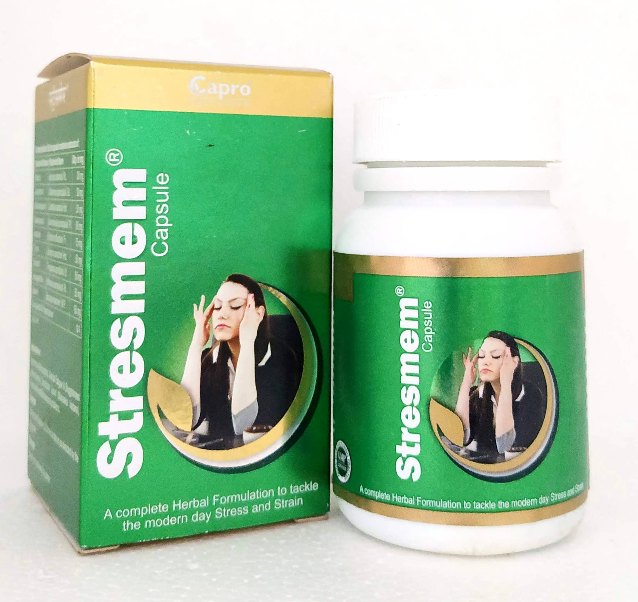 Stressmem capsules - 60capsules -  Capro - Medizzo.com