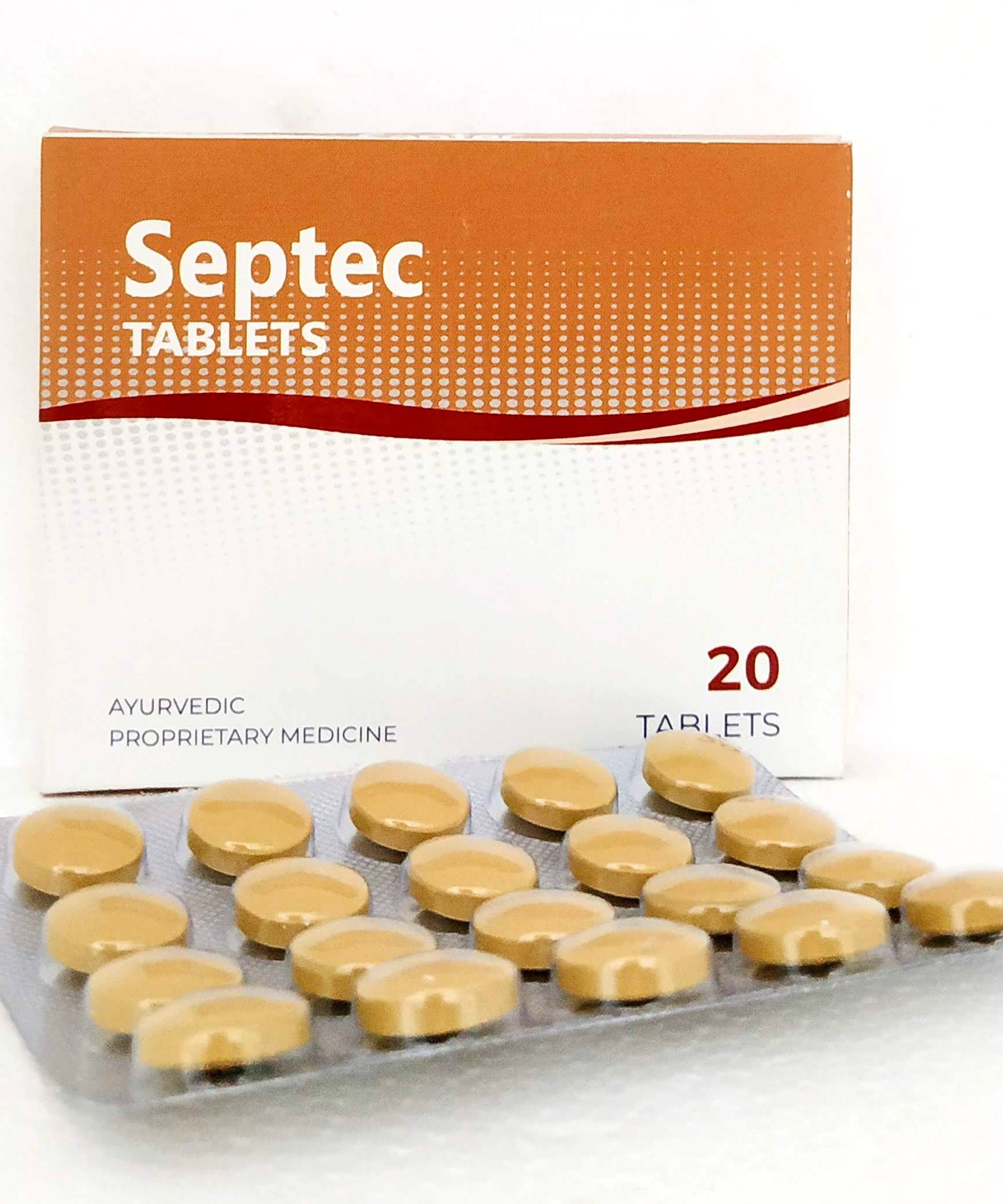 Septec tablets - 20tablets -  Ayurchem - Medizzo.com