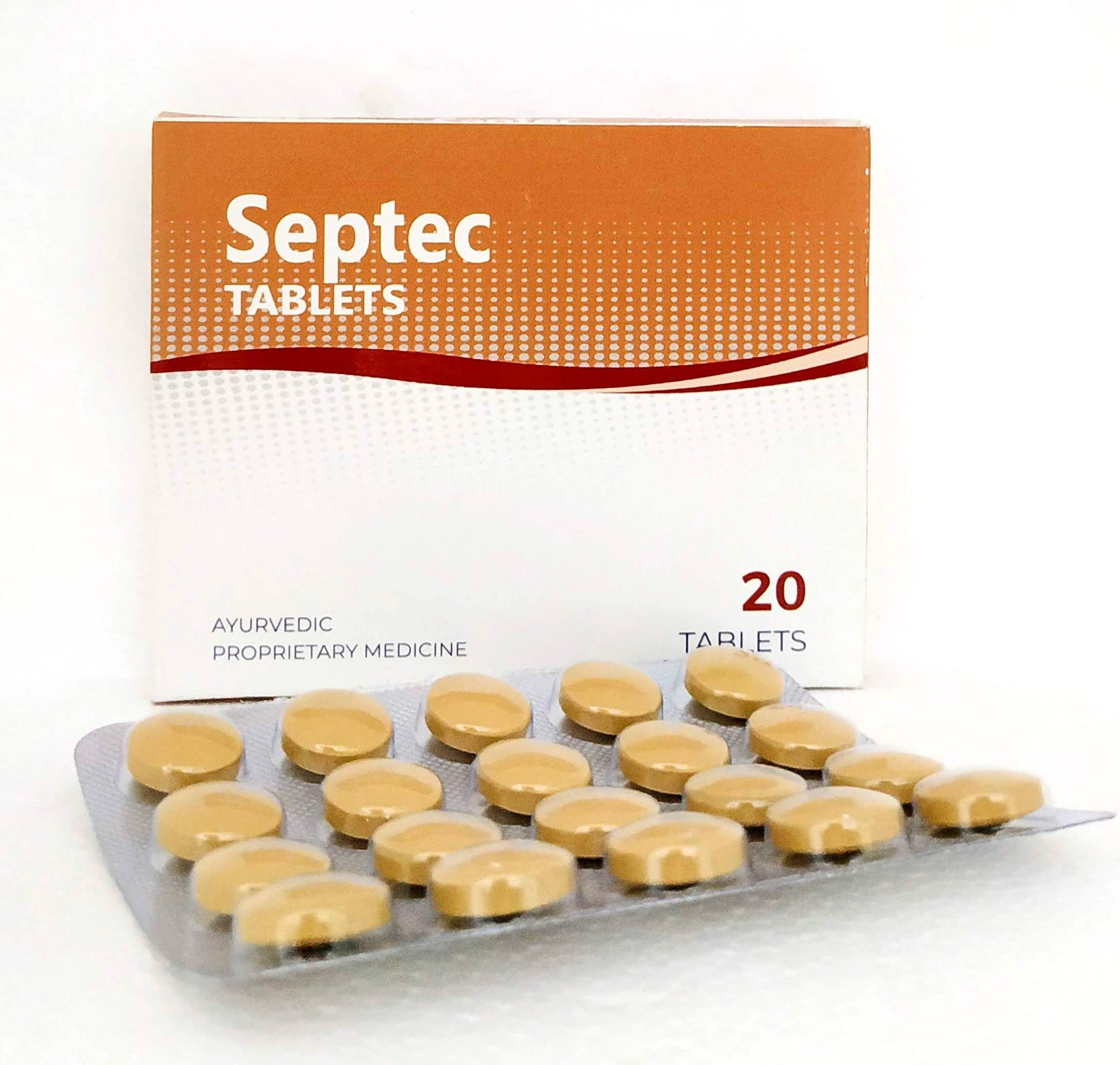 Septec tablets - 20tablets -  Ayurchem - Medizzo.com