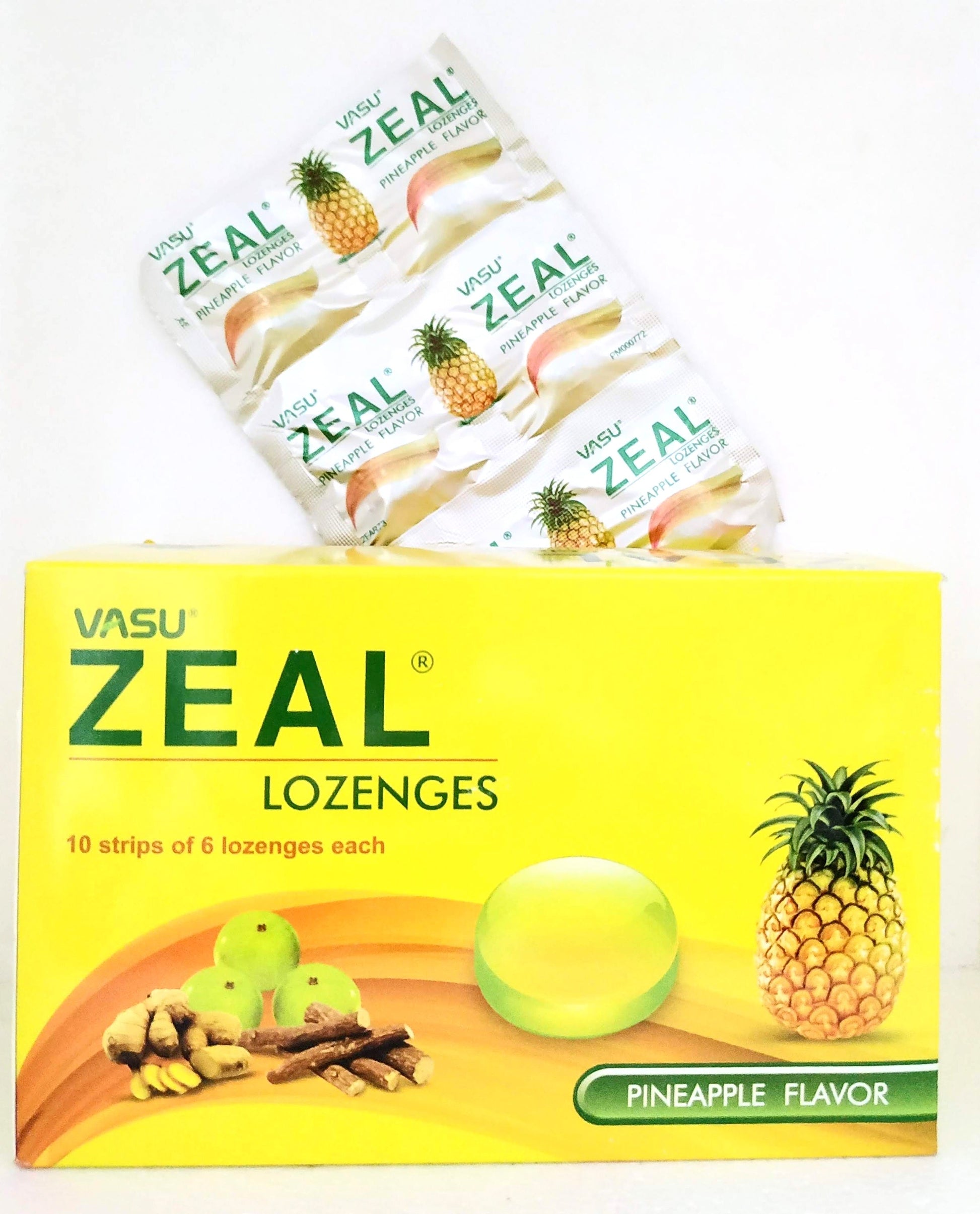 Zeal lozenges - 6lozenges -  Vasu herbals - Medizzo.com