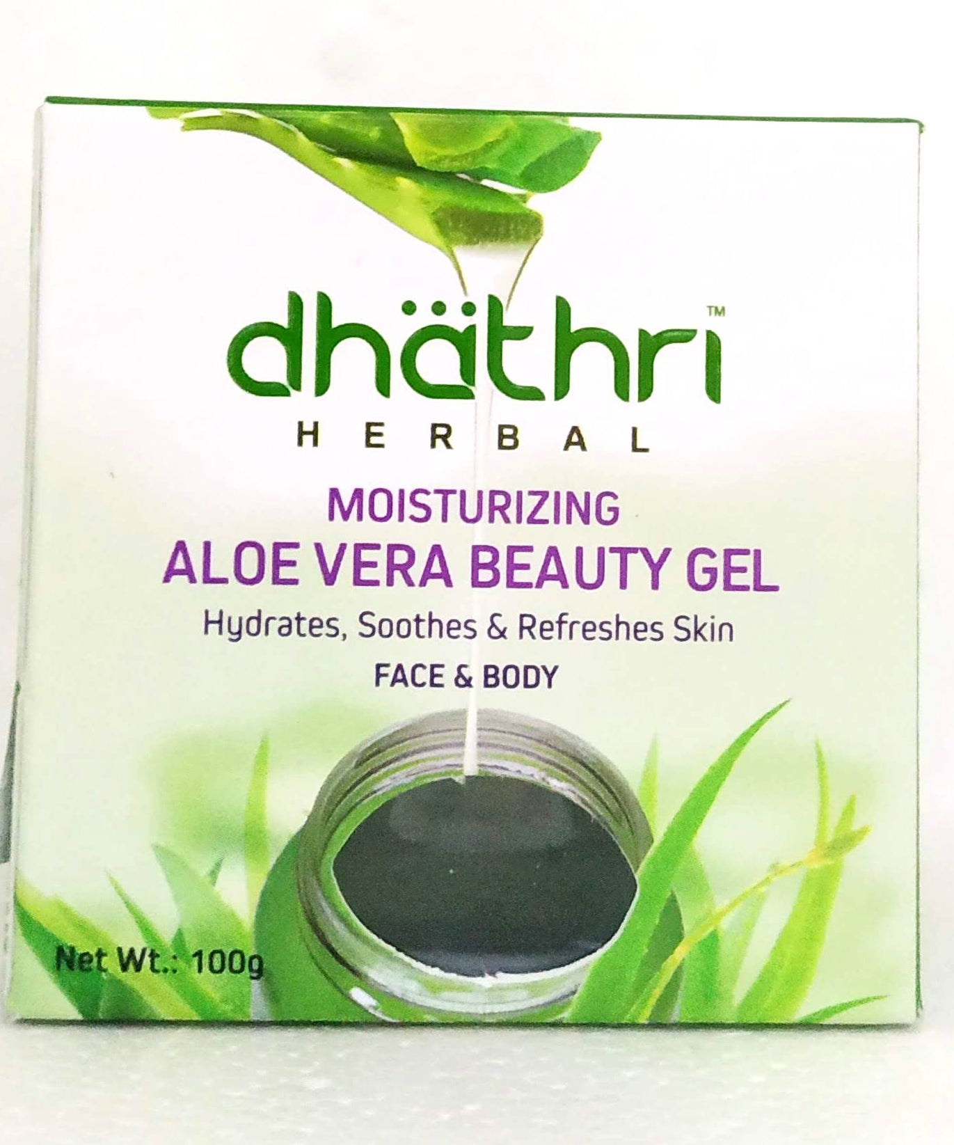 Dhathri aloevera beauty gel 100gm -  Dhathri - Medizzo.com