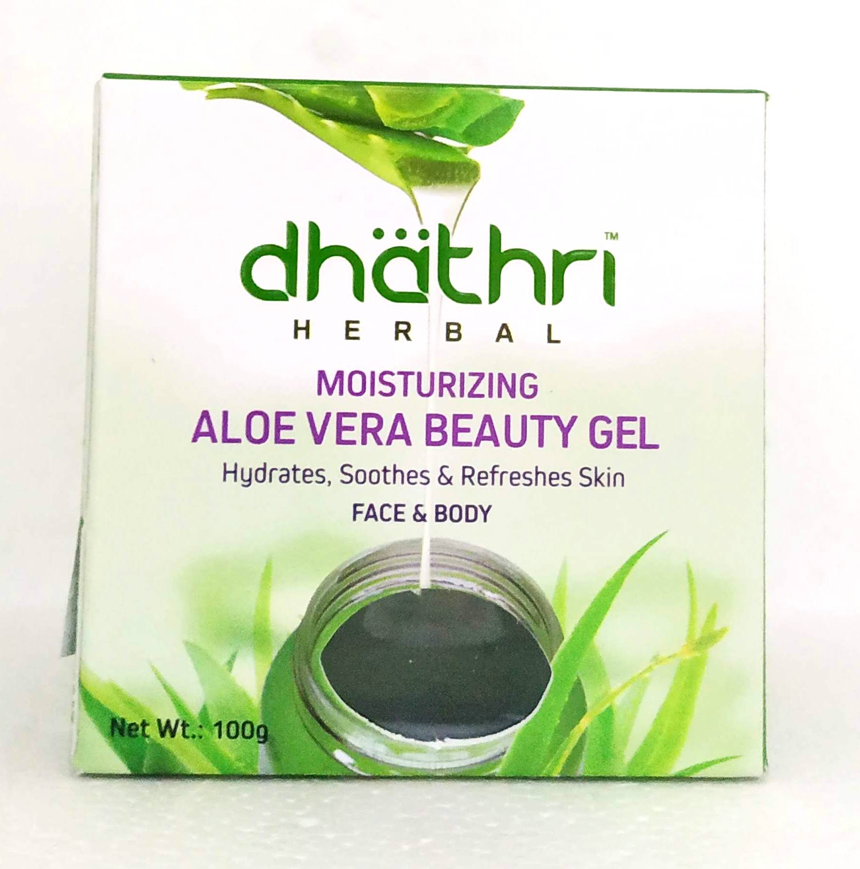 Dhathri aloevera beauty gel 100gm -  Dhathri - Medizzo.com