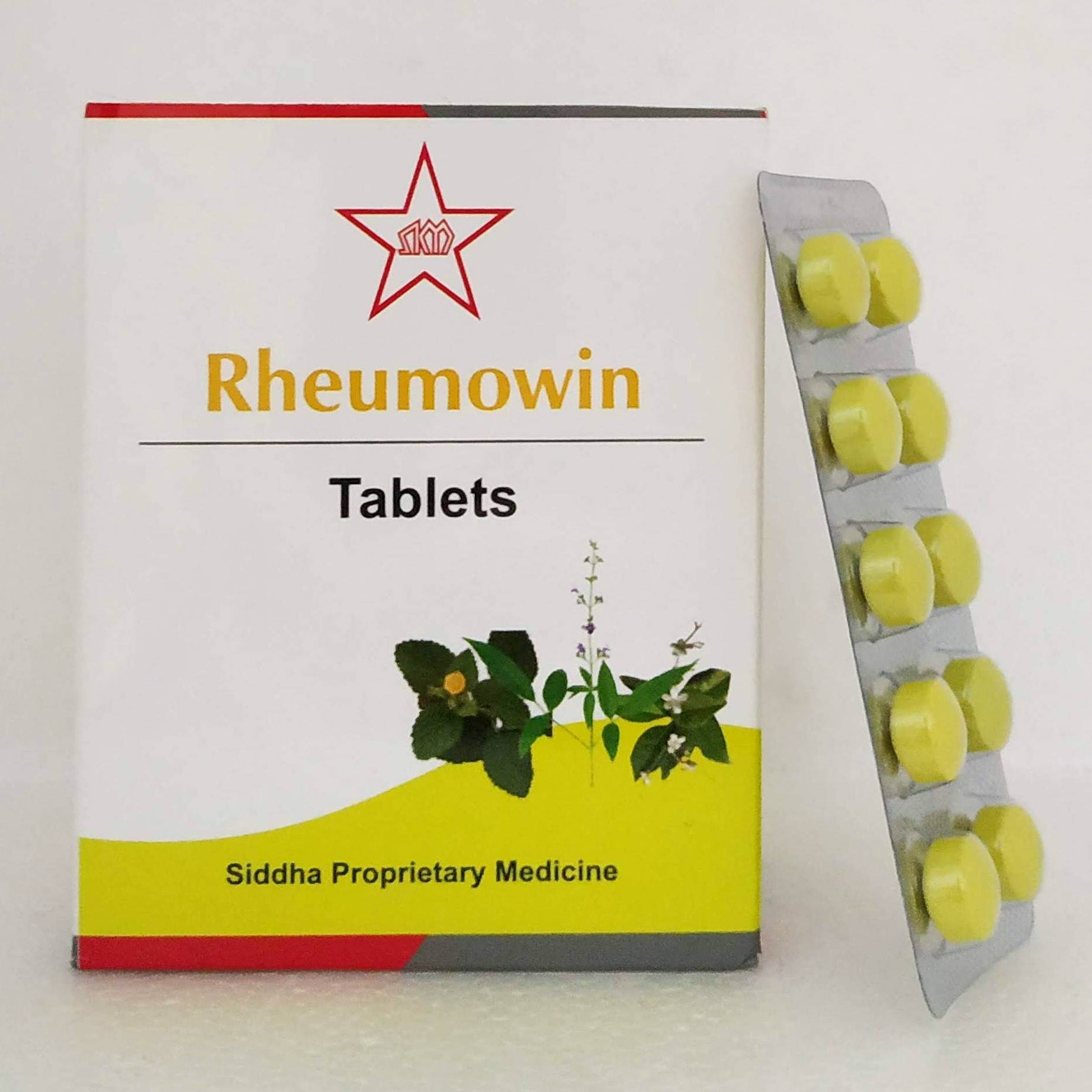 Rheumowin tablets - 10tablets -  SKM - Medizzo.com