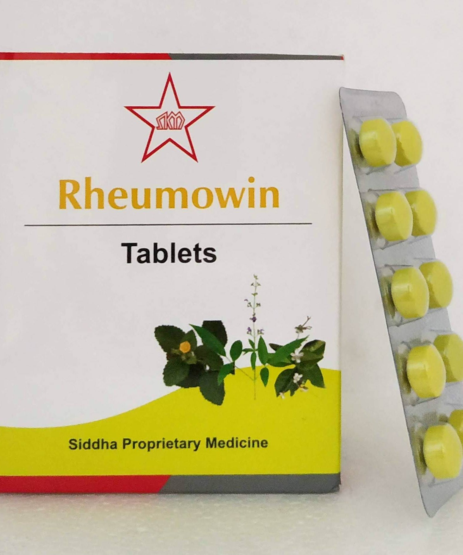 Rheumowin tablets - 10tablets -  SKM - Medizzo.com