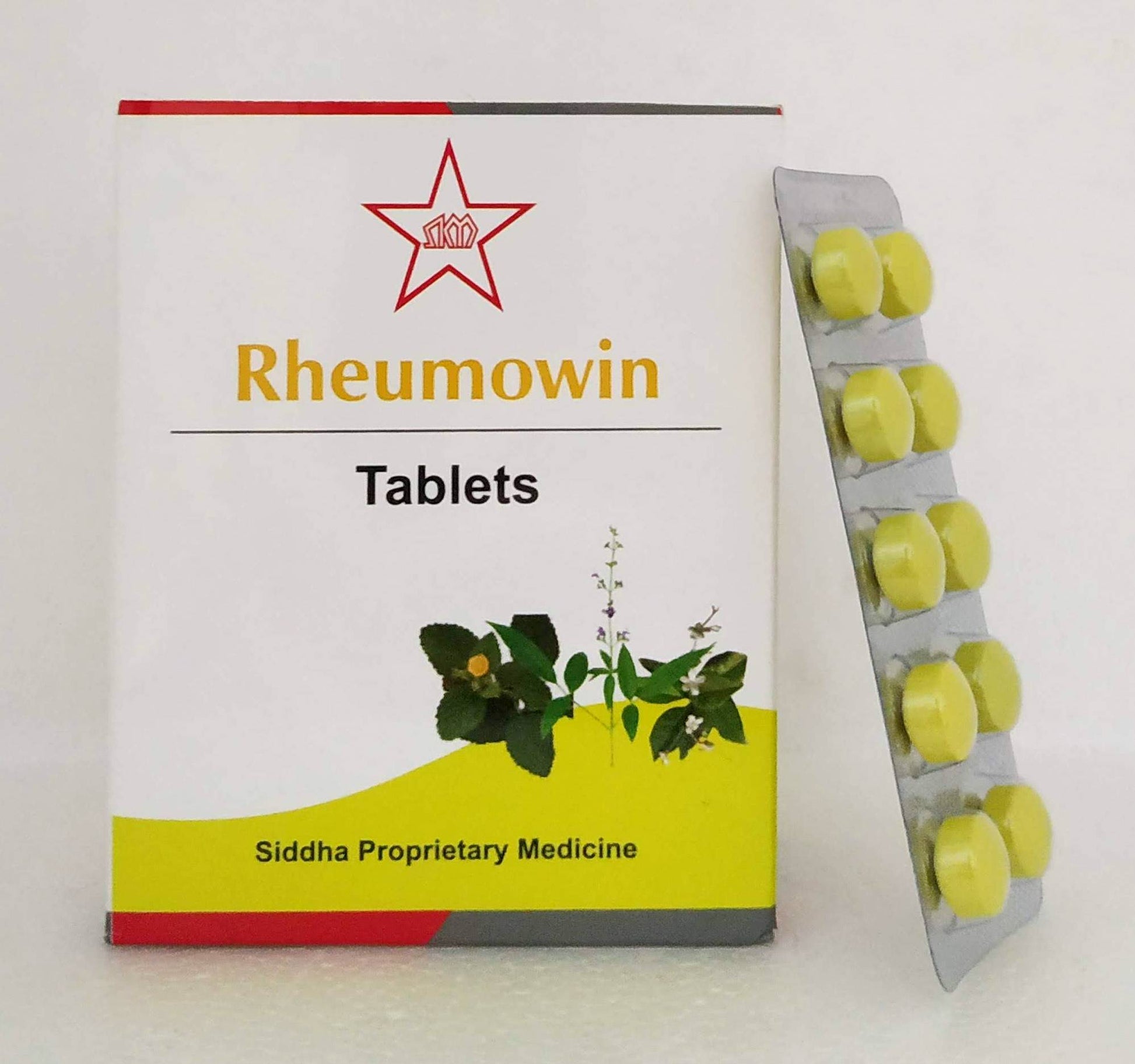 Rheumowin tablets - 10tablets -  SKM - Medizzo.com