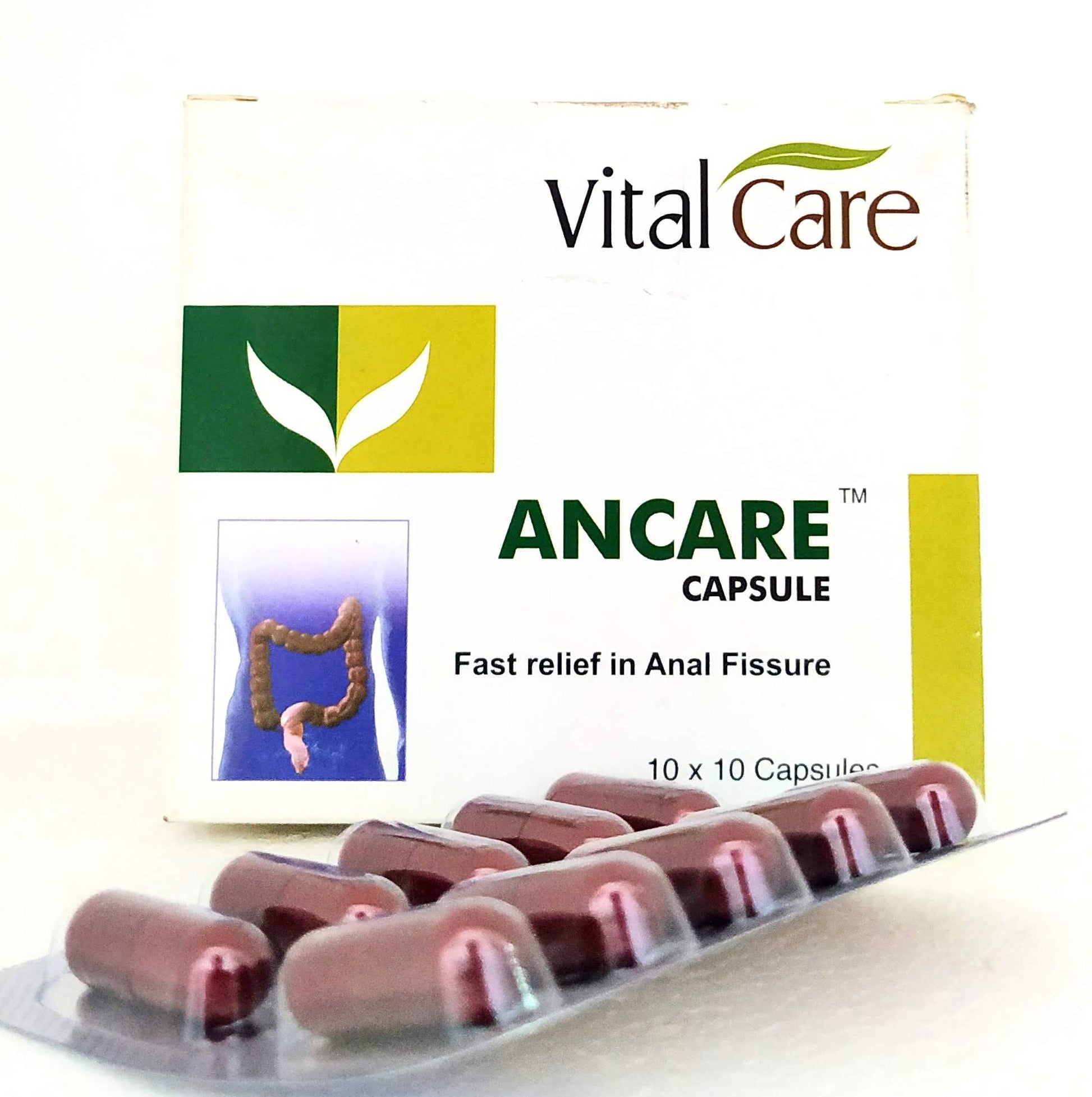 Ancare capsules - 10Capsules -  Vitalcare - Medizzo.com