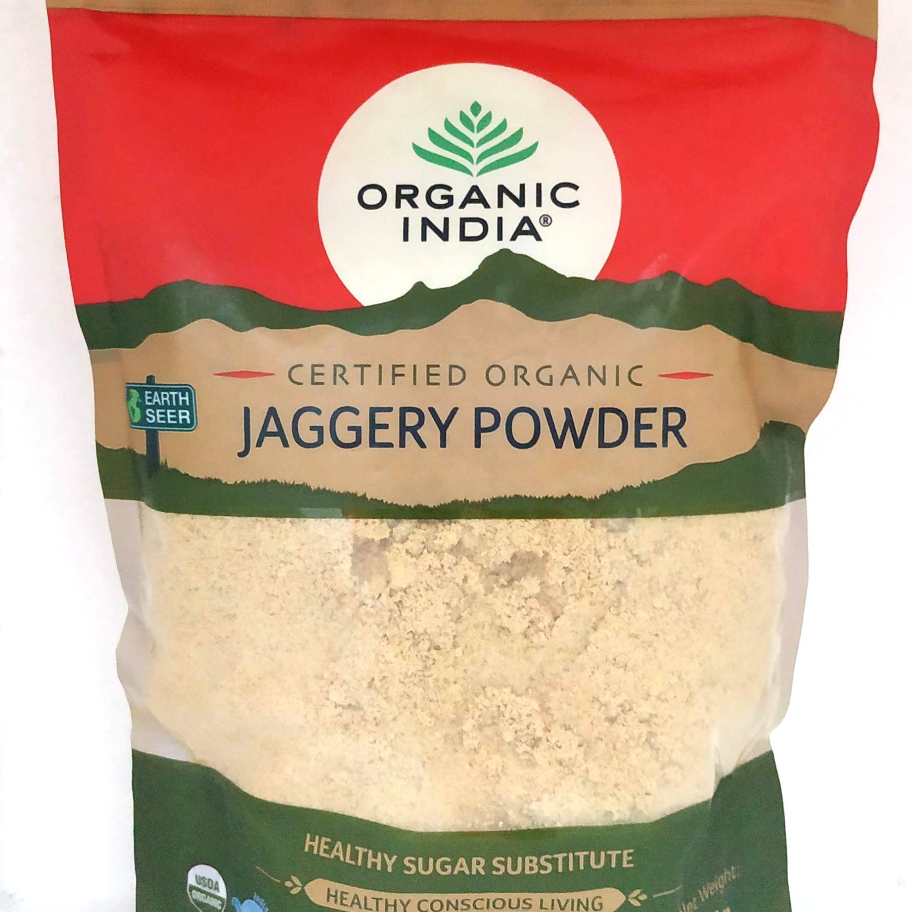 Jaggery powder 500gm -  Organic India - Medizzo.com