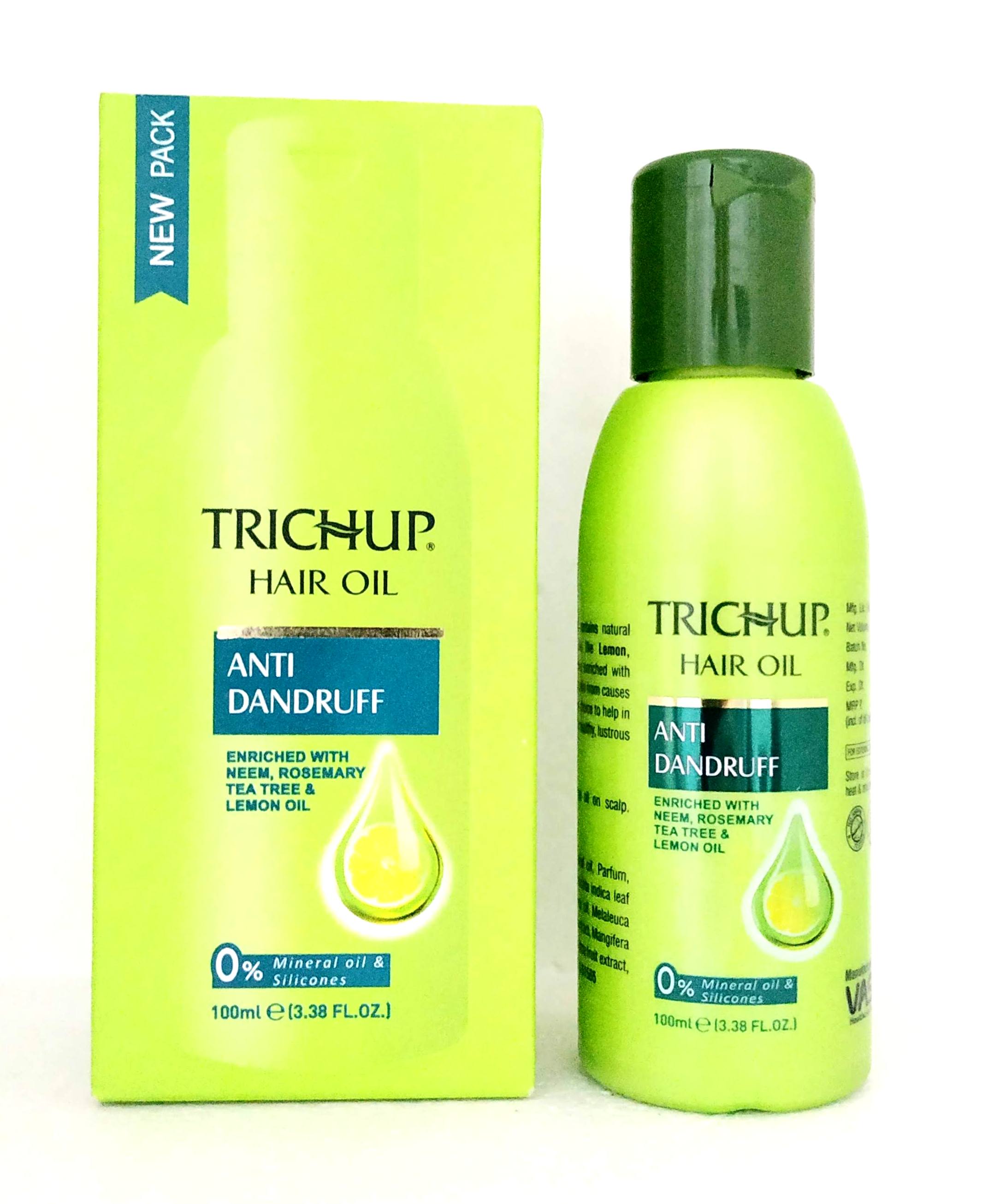 Trichup anti dandruff hair oil 100ml -  Vasu herbals - Medizzo.com