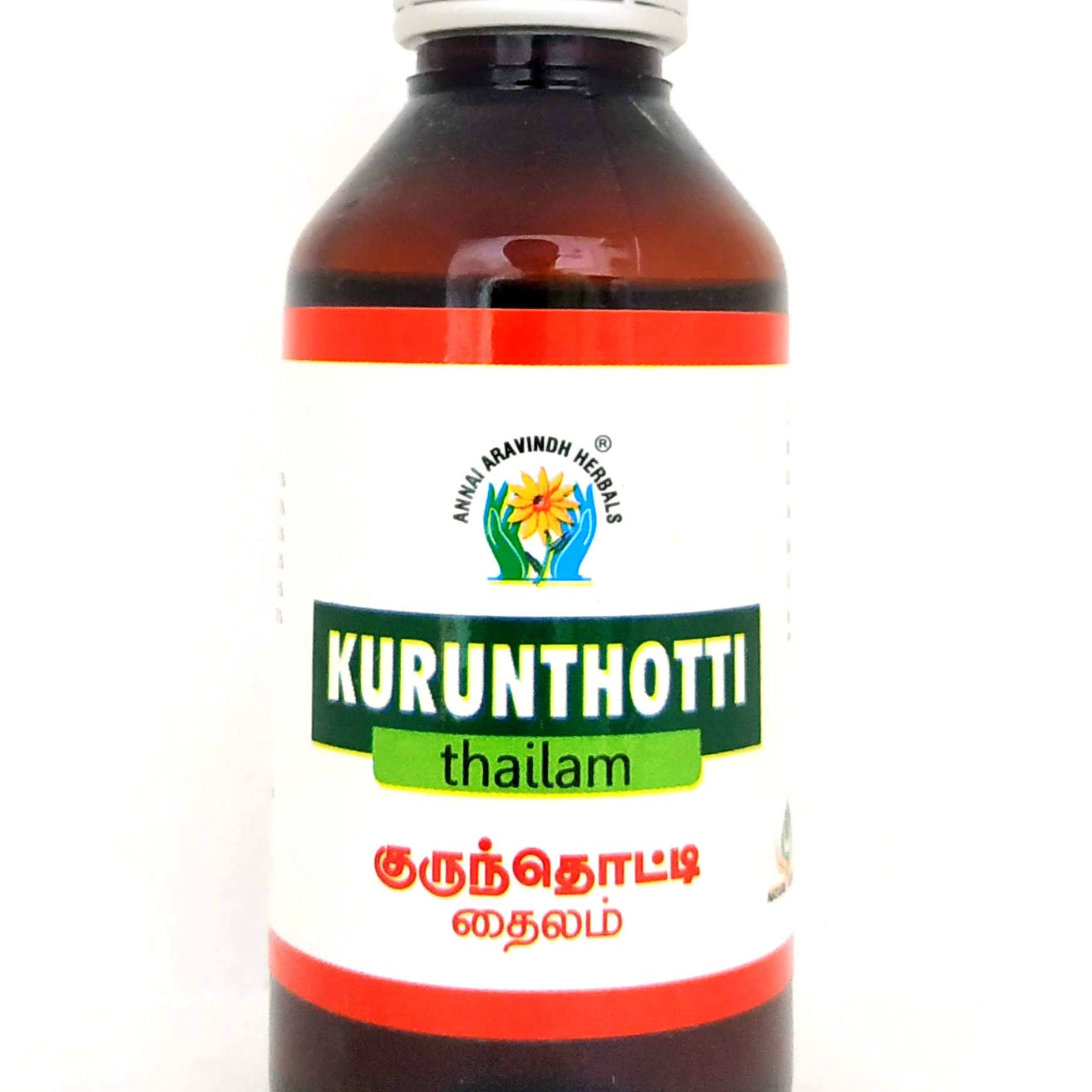 Kurunthotti thailam 100ml -  Annai Aravindh - Medizzo.com