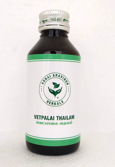 Vetpalai thailam 100ml -  Annai Aravindh - Medizzo.com