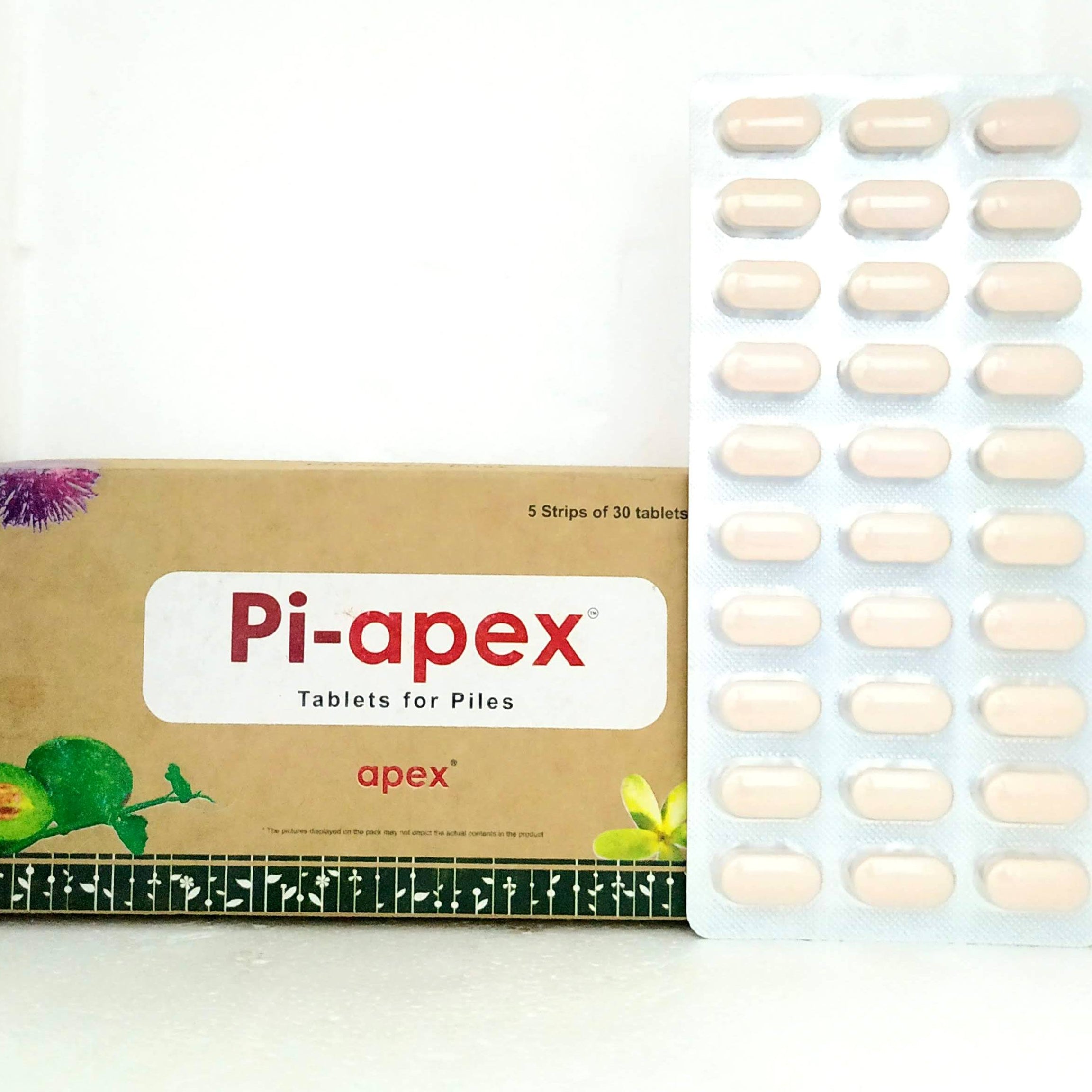 Pi-apex Tablets - 30Tablets -  Apex Ayurveda - Medizzo.com