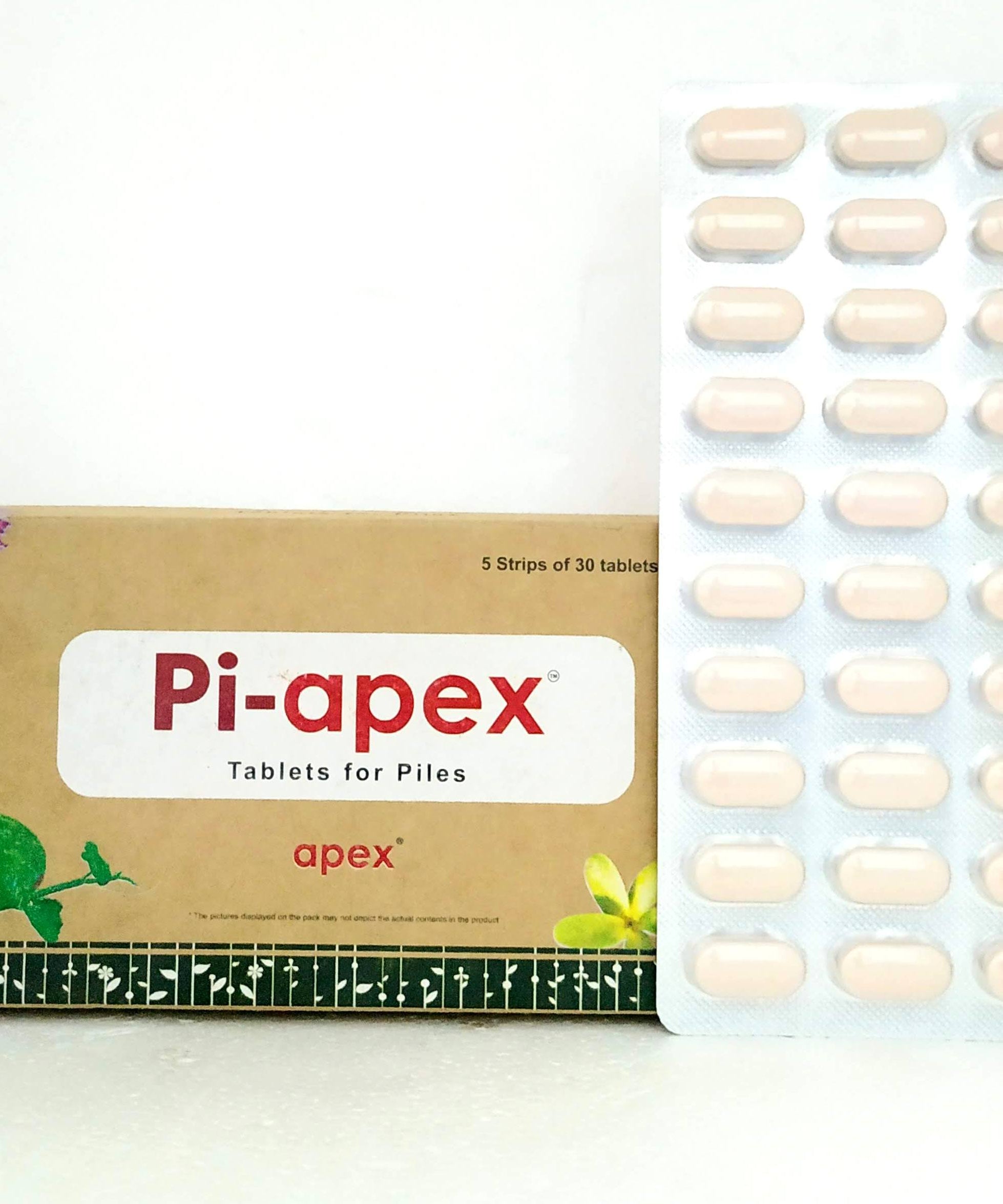 Pi-apex Tablets - 30Tablets -  Apex Ayurveda - Medizzo.com