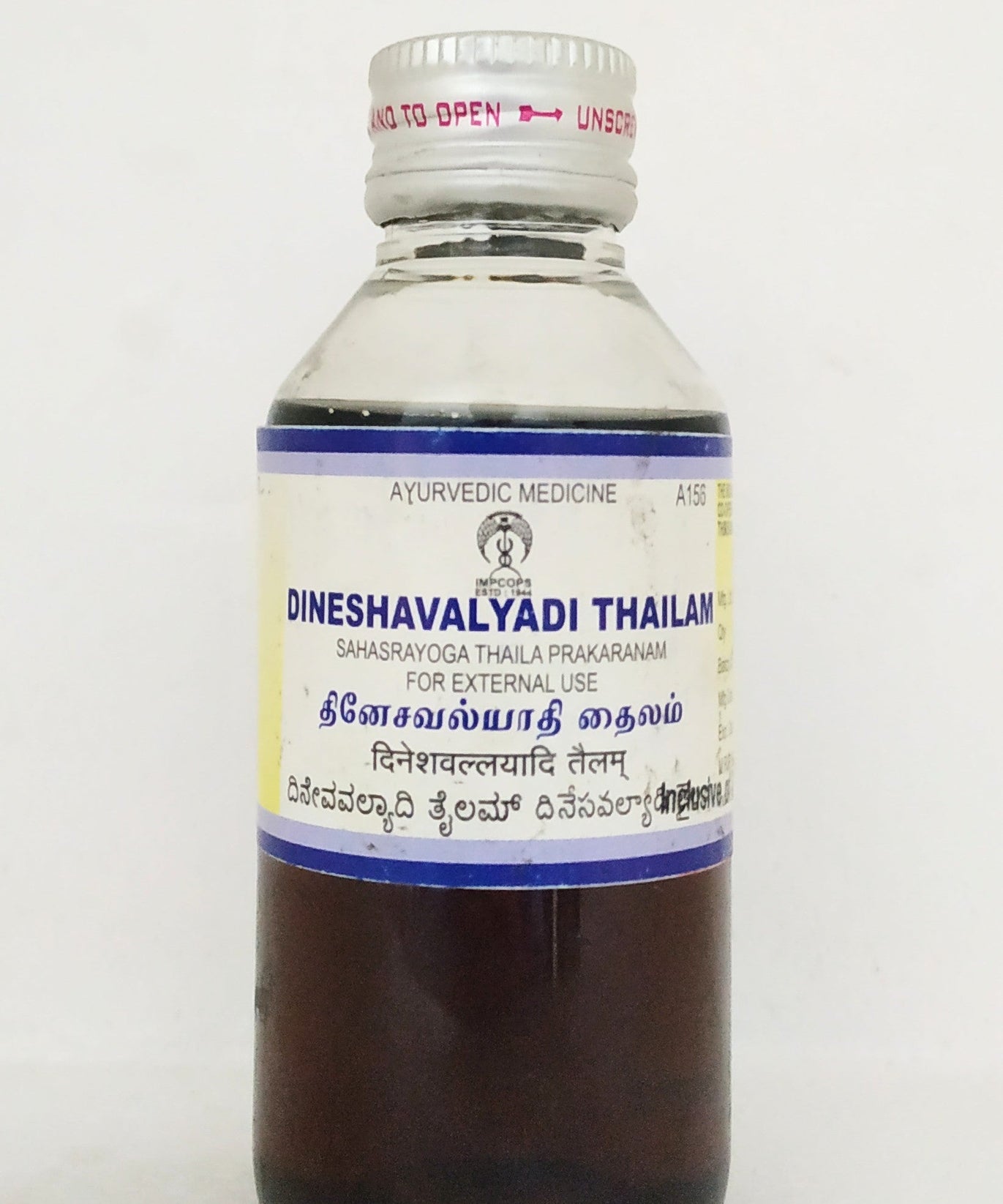 Impcops Dineshvalyadi Thailam 100ml -  Impcops - Medizzo.com