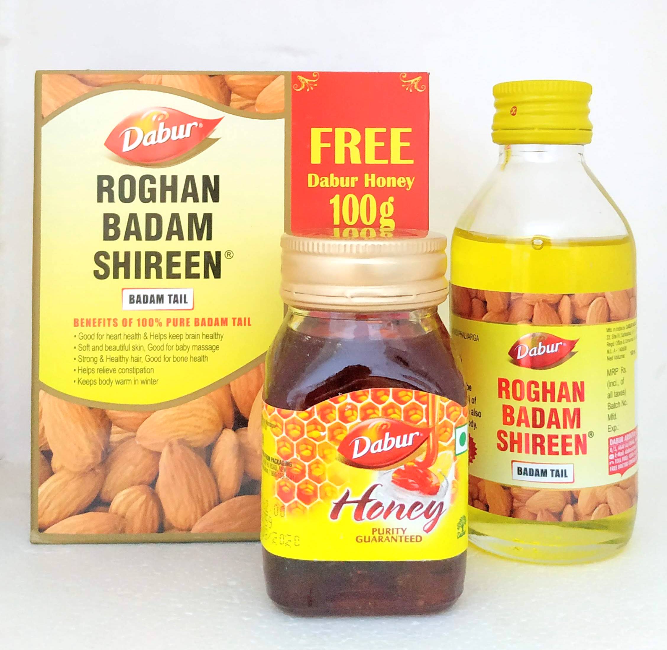 Dabur Roghan Badam Shireen 100ml -  Dabur - Medizzo.com