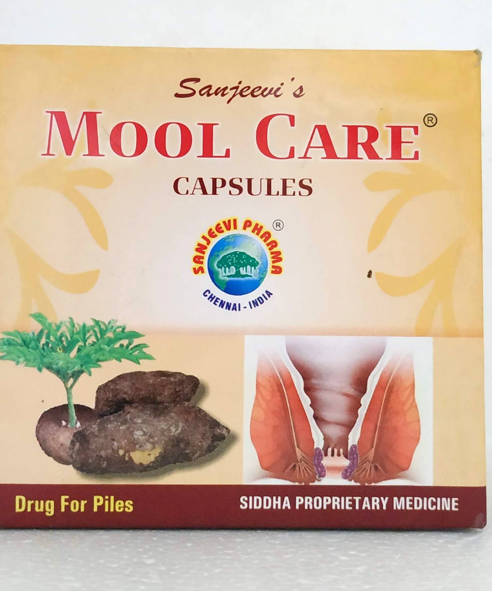 Moolcare Capsules - 10Capsules -  Sanjeevi - Medizzo.com