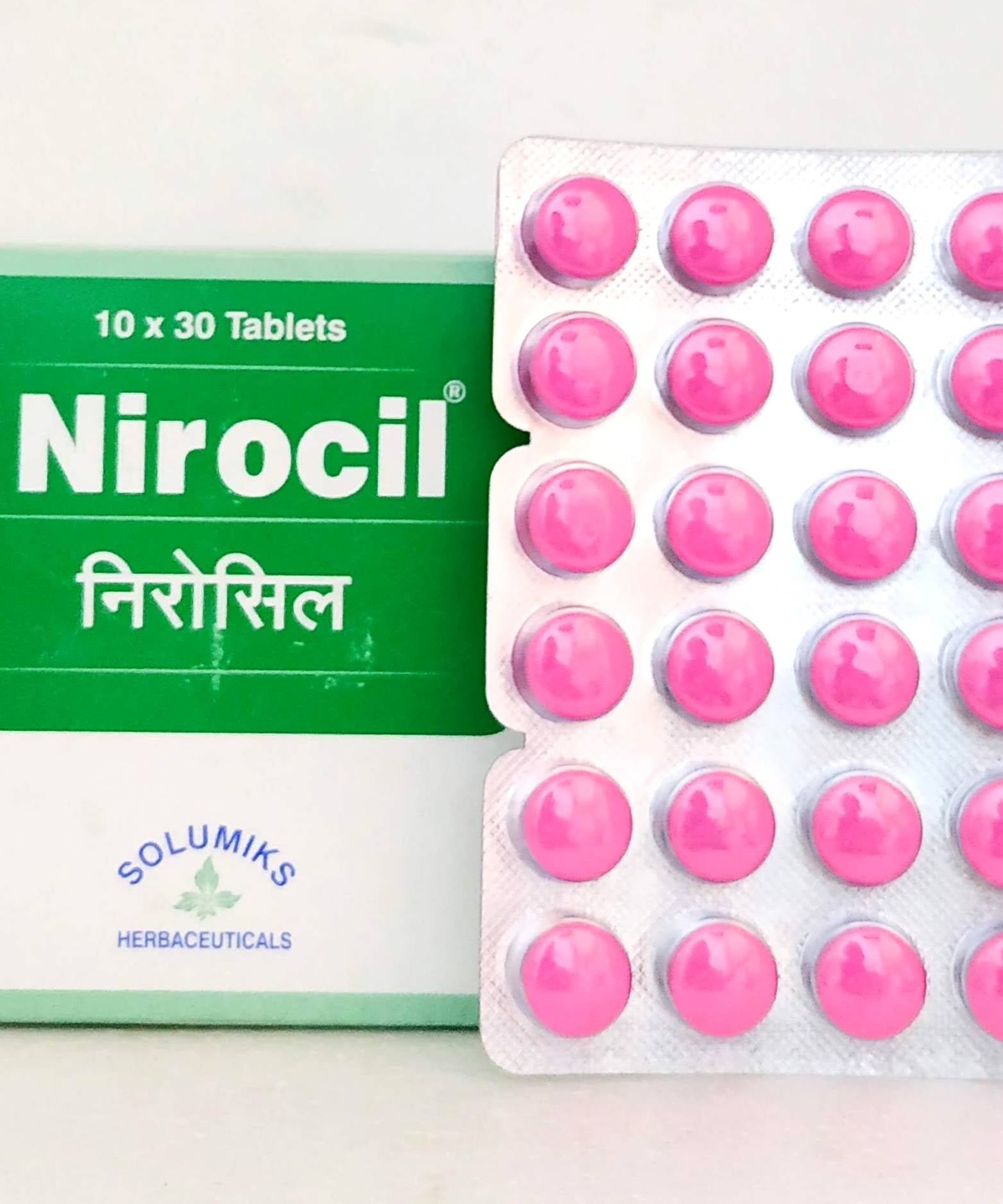 Nirocil Tablets - 30Tablets -  Solumiks - Medizzo.com