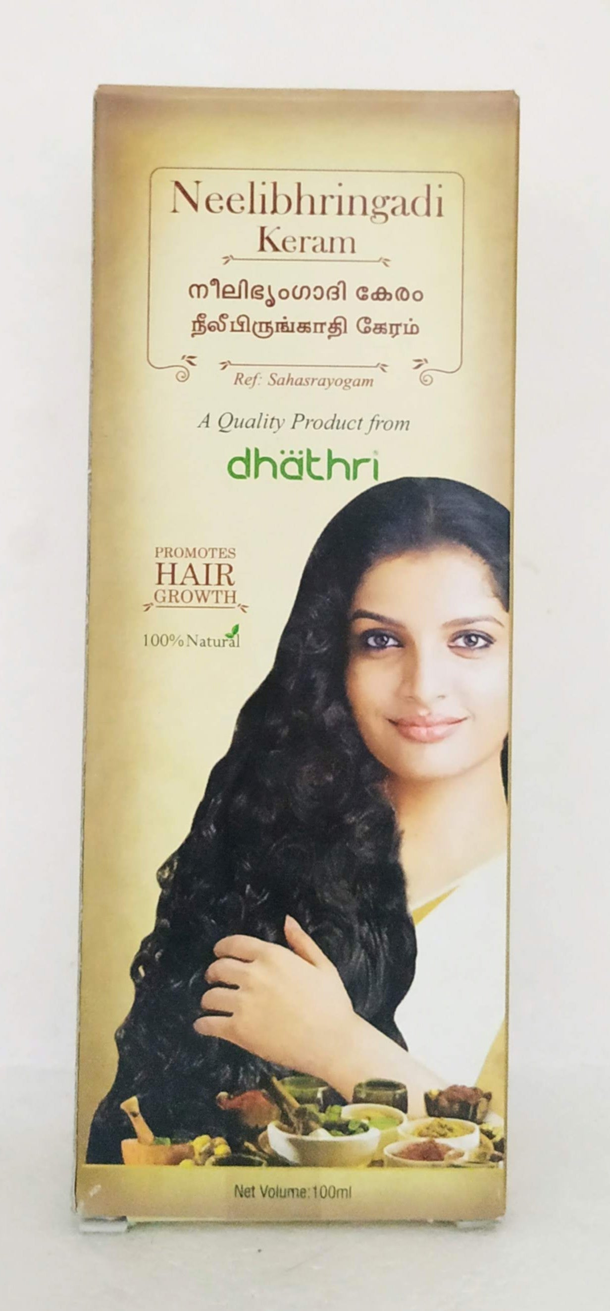 Neelibringadhi keram 100ml -  Dhathri - Medizzo.com