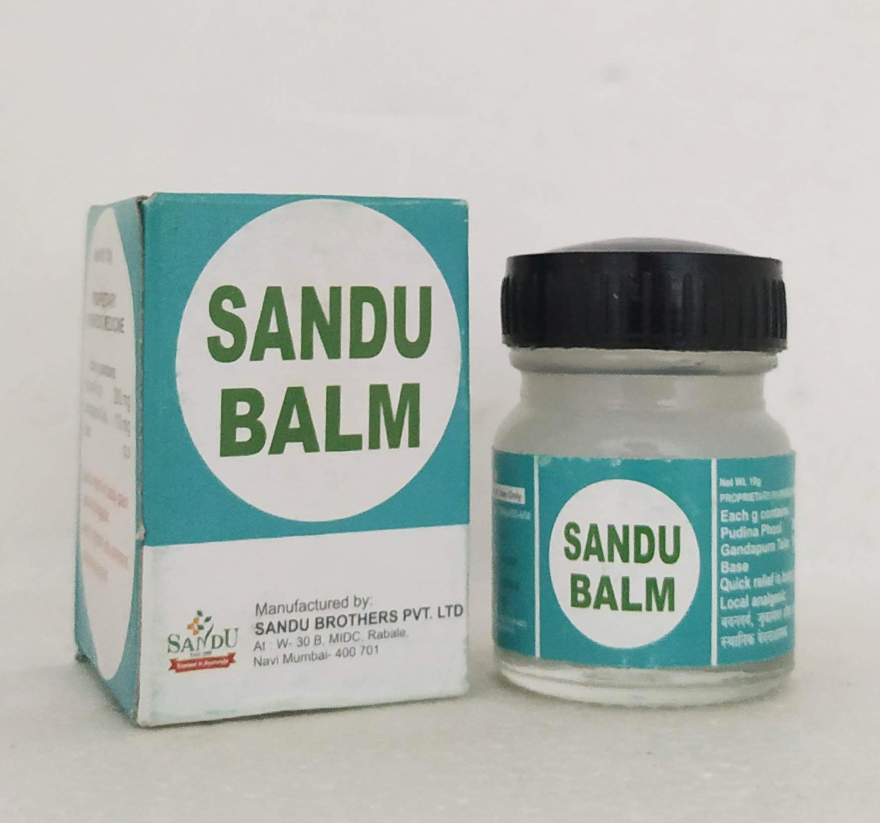 Sandu balm 10gm -  Sandu - Medizzo.com