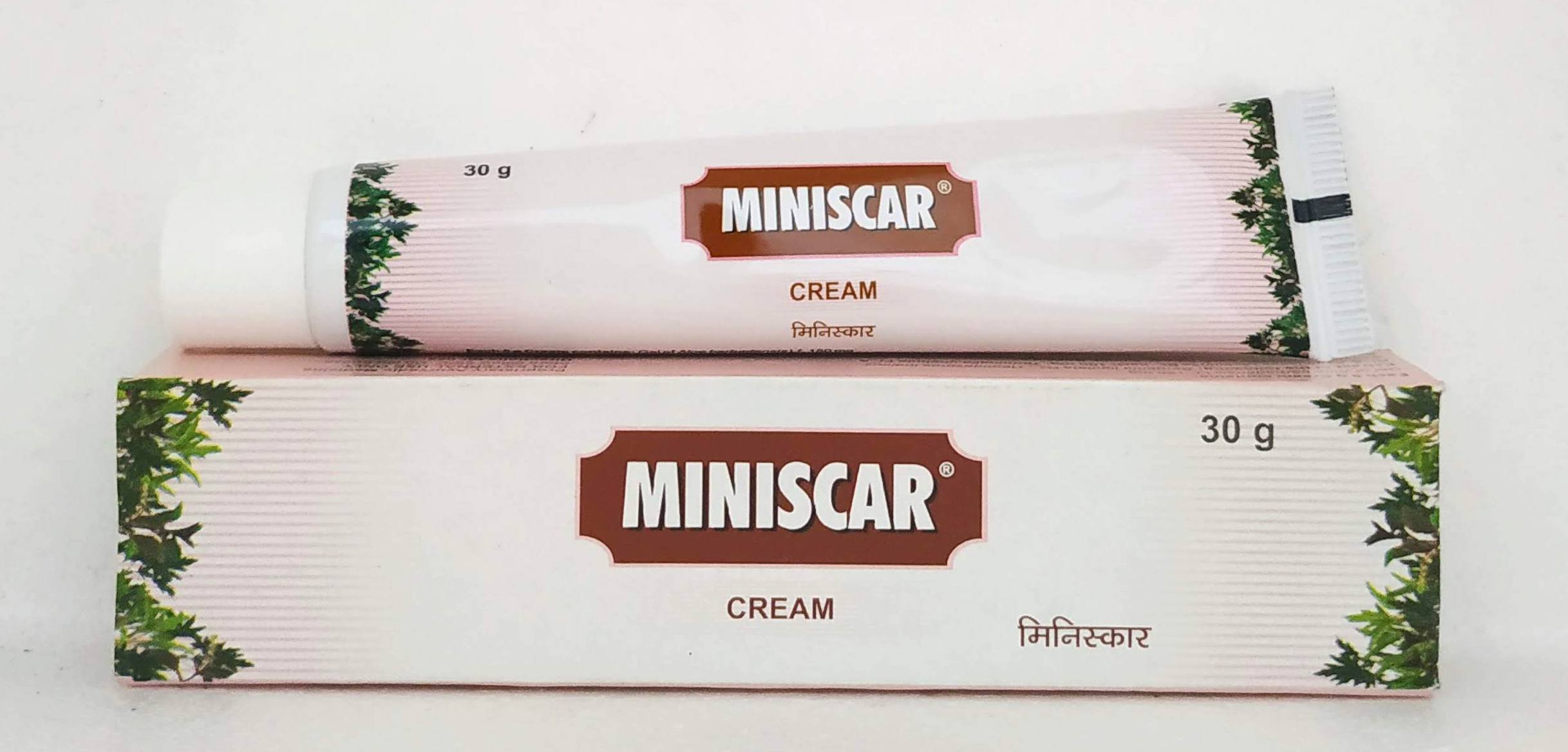 Miniscar cream 30gm -  Charak - Medizzo.com