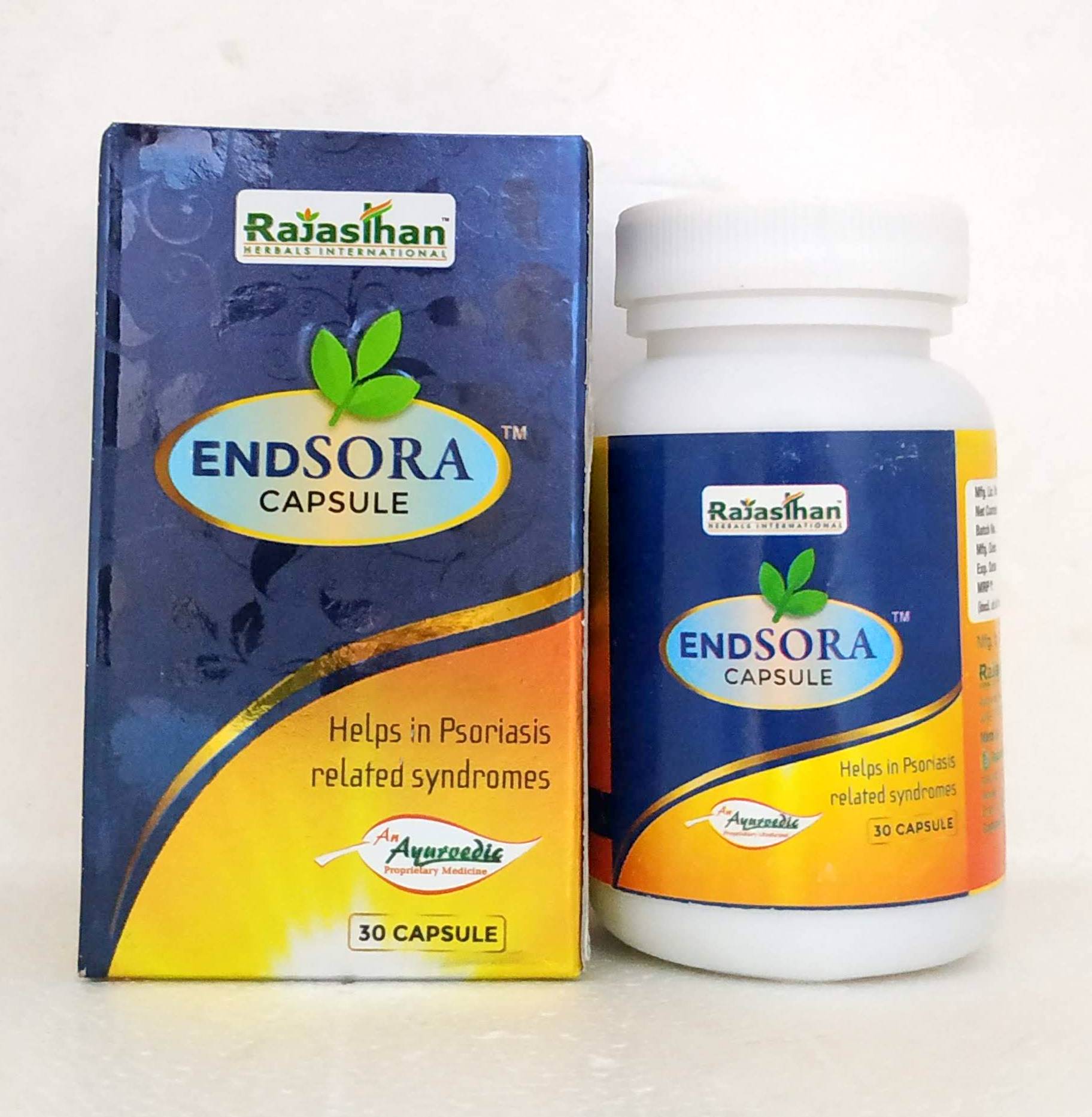 Endsora Capsules - 30Capsules -  Rajasthan Herbals - Medizzo.com