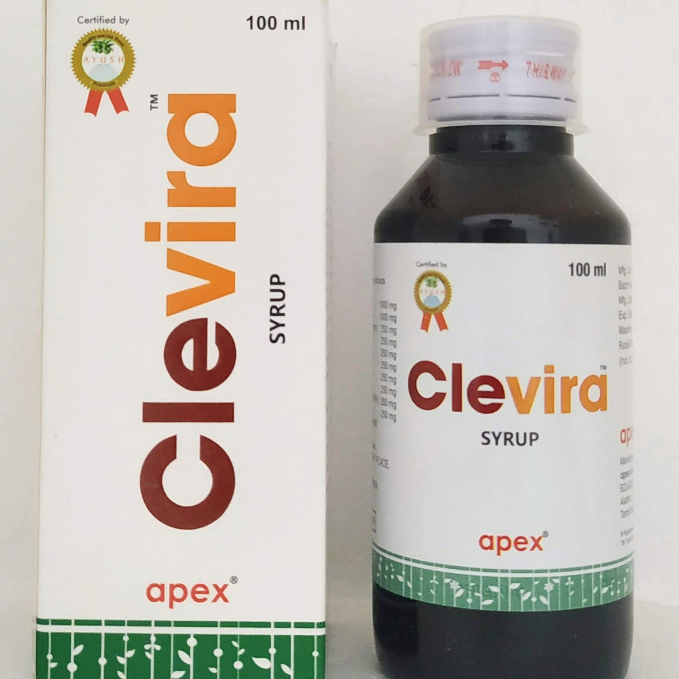 Clevira Syrup 100ml -  Apex Ayurveda - Medizzo.com