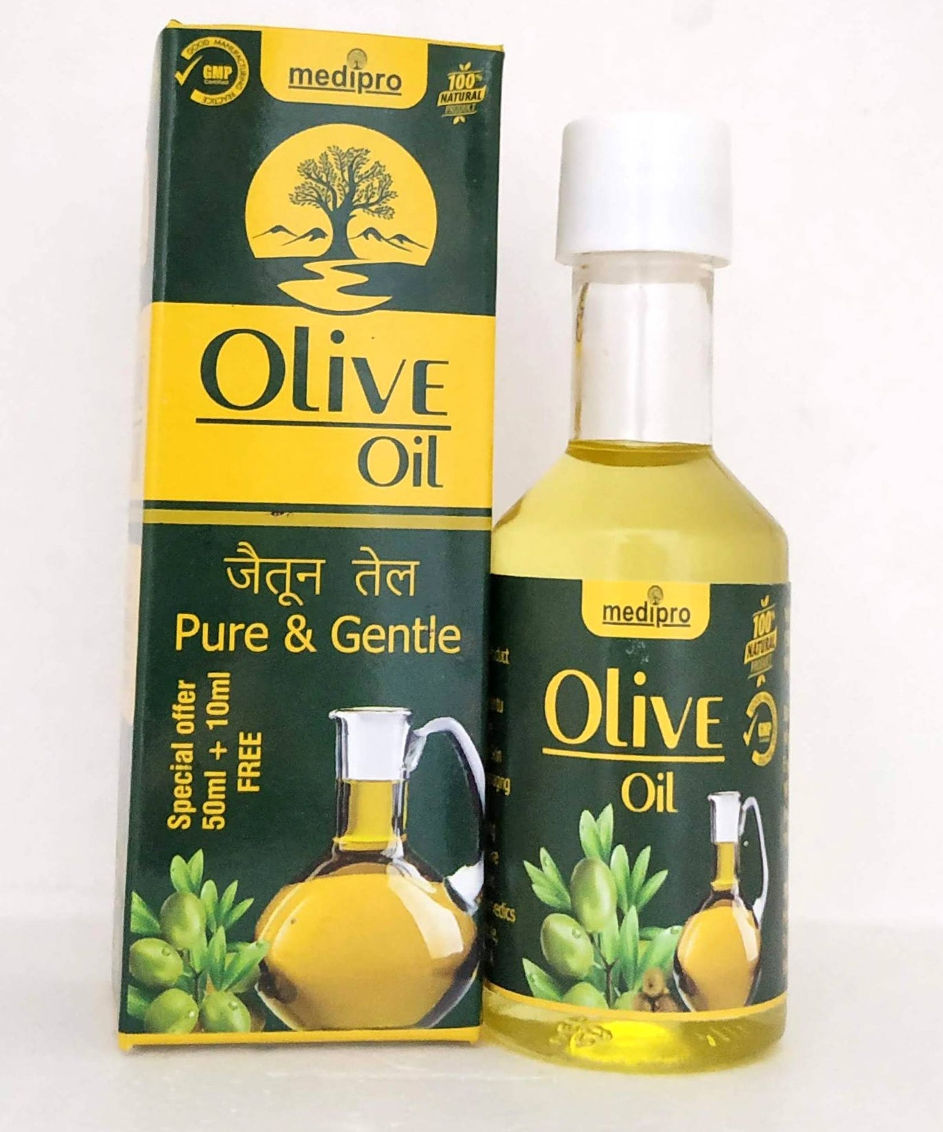 Olive oil 60ml -  Medipro - Medizzo.com