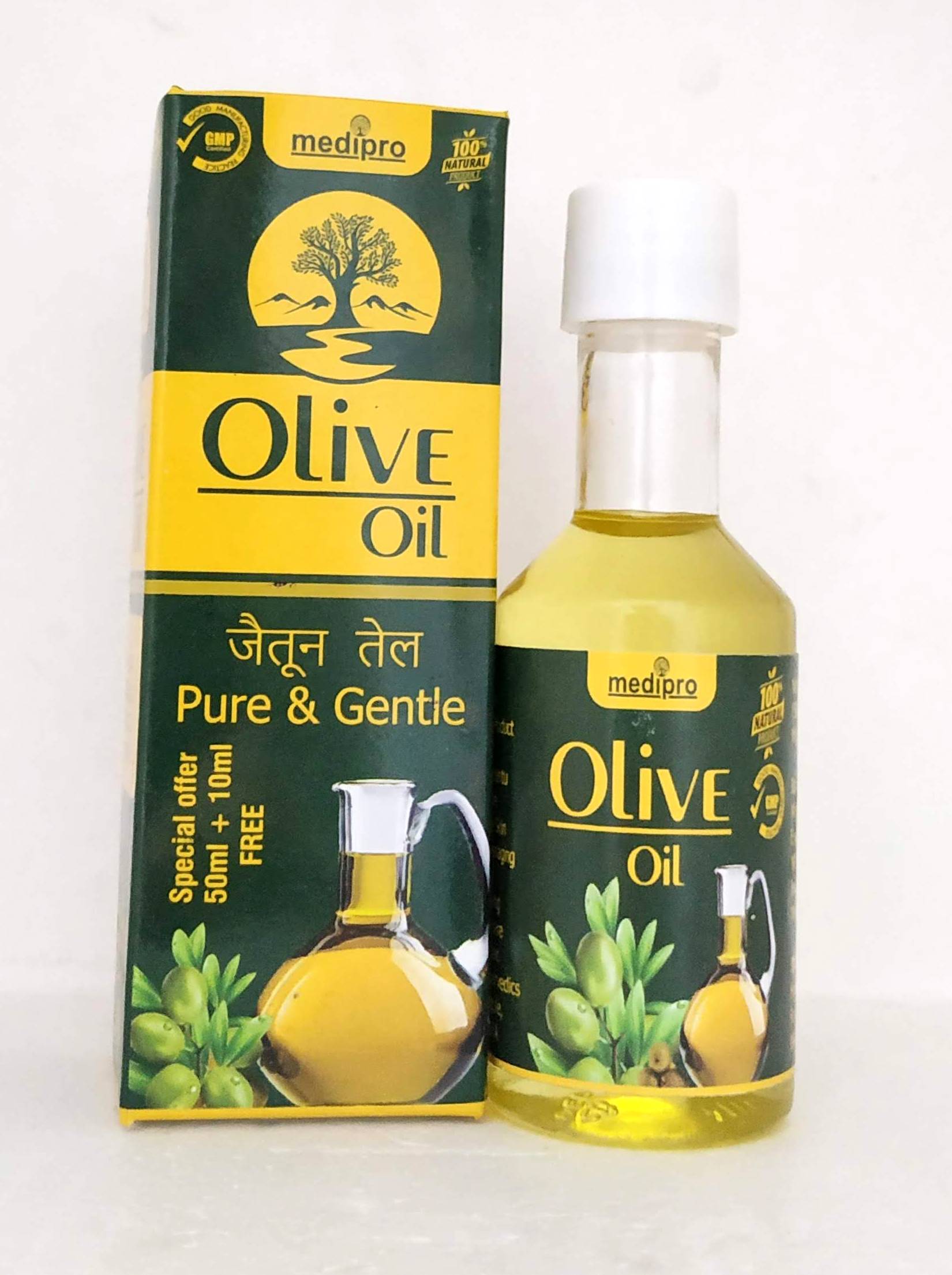Olive oil 60ml -  Medipro - Medizzo.com